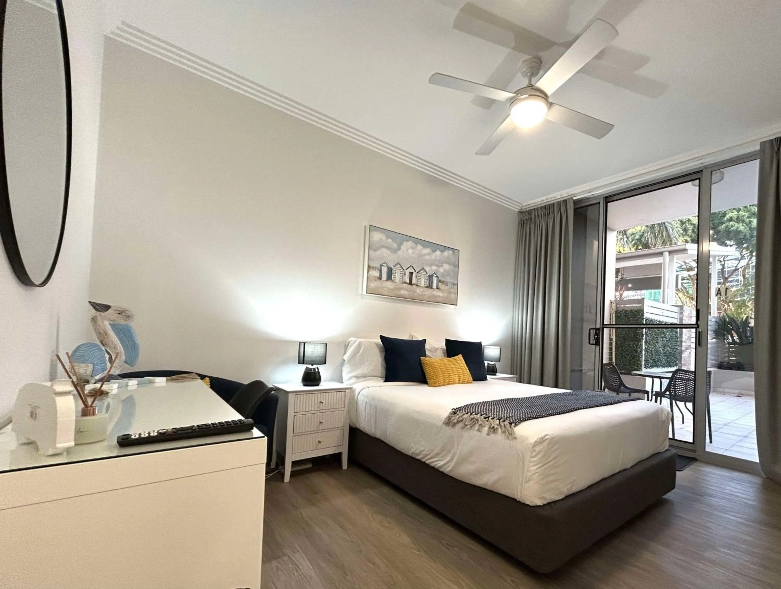 Bed in Redvue Holiday Apartments