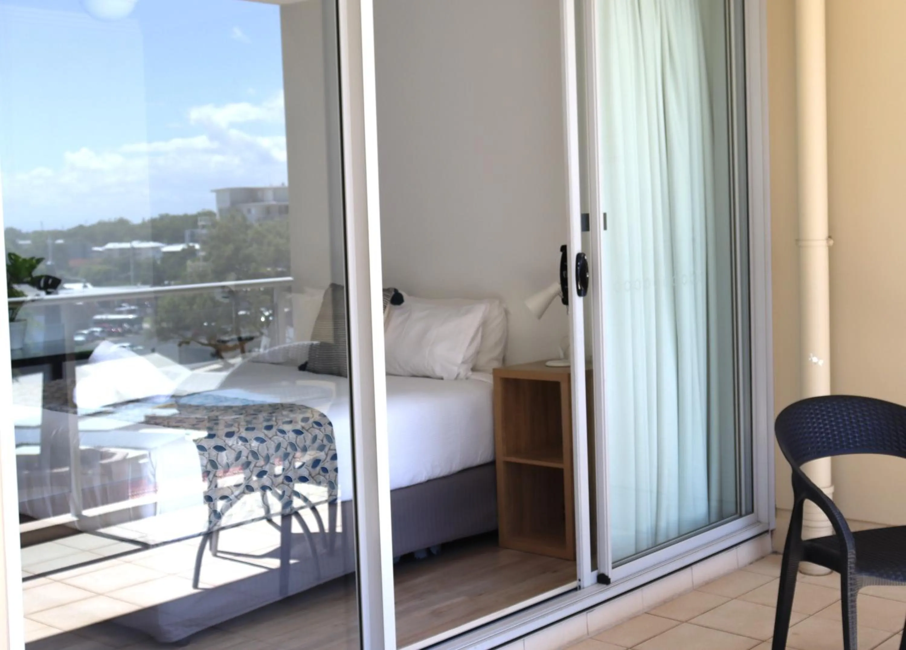 Bed in Redvue Holiday Apartments