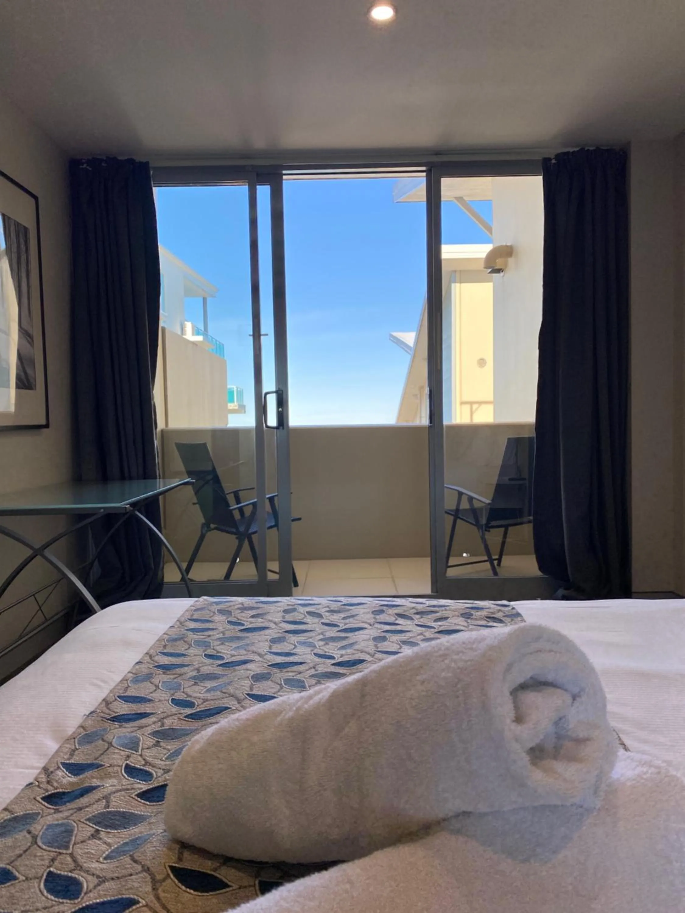 Bed in Redvue Holiday Apartments