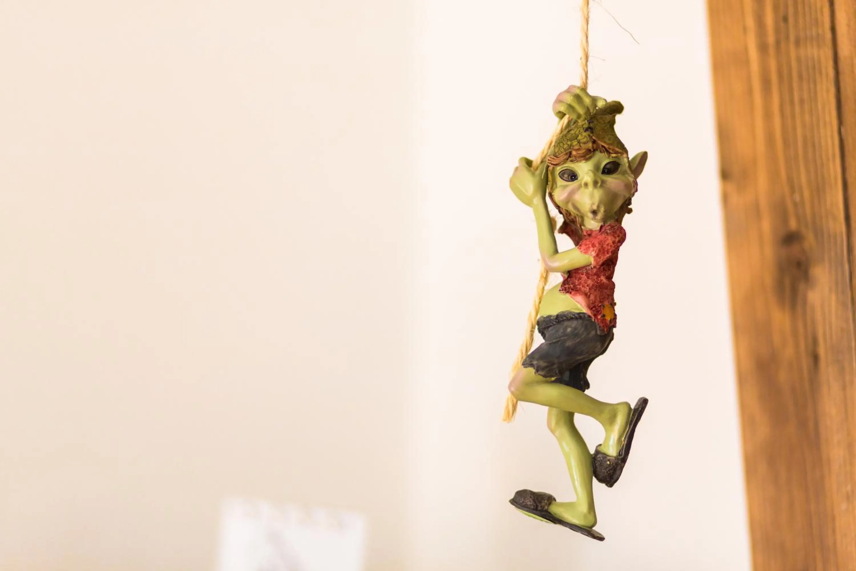 Decorative detail in B&B Il Folletto del Lago