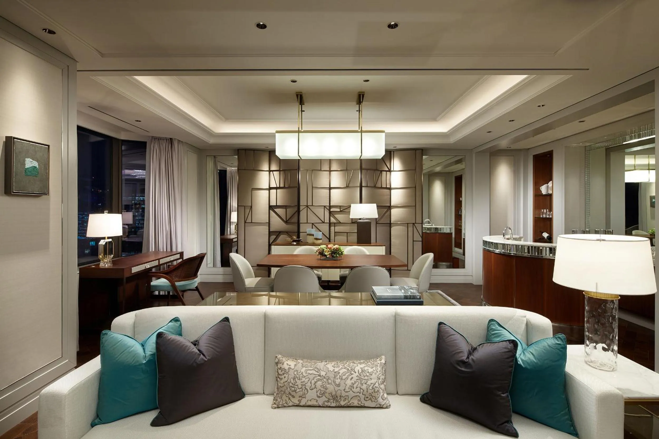 Living room in Lotte Hotel Seoul