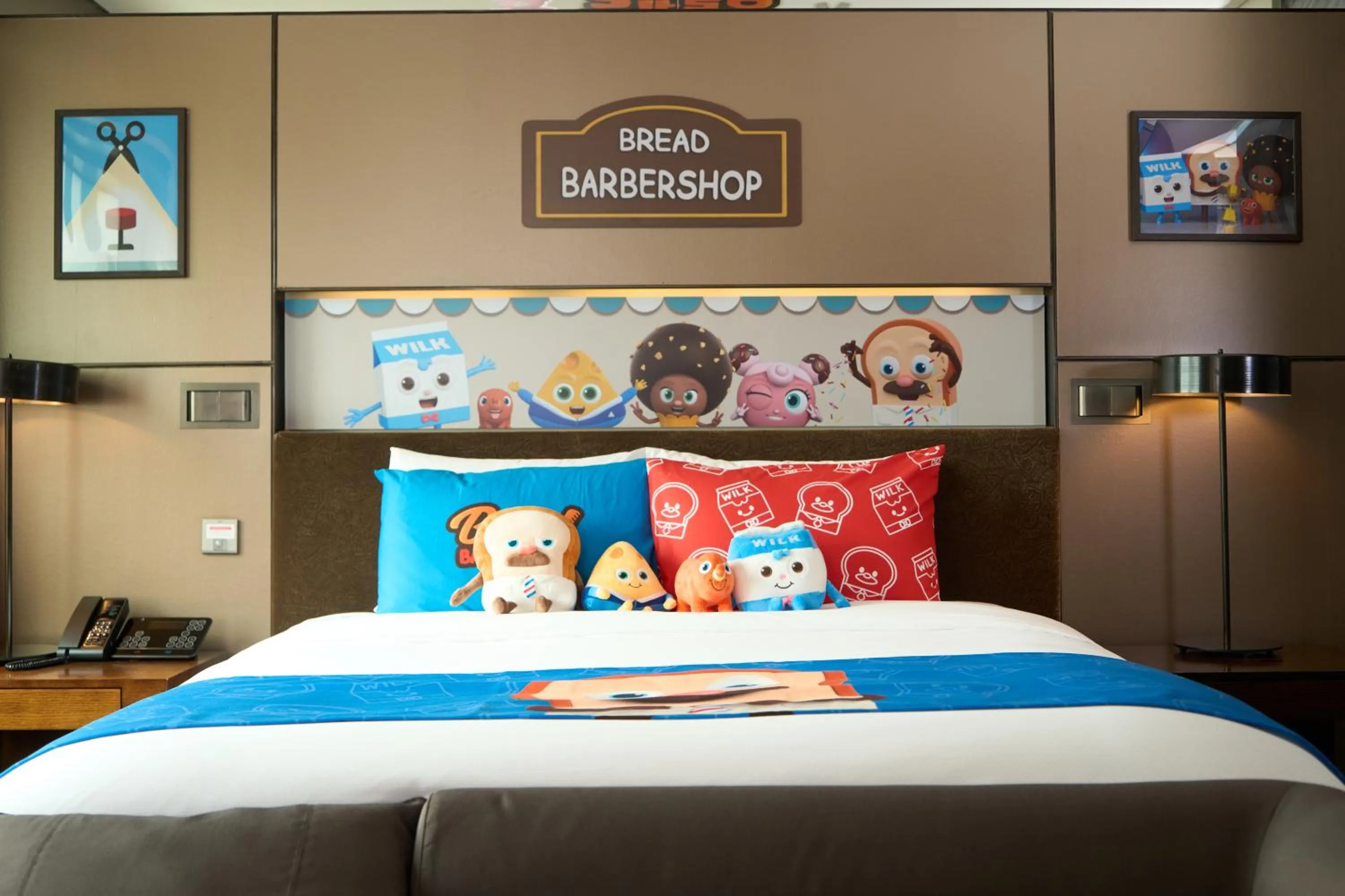 Bedroom, Bed in Lotte Hotel Seoul