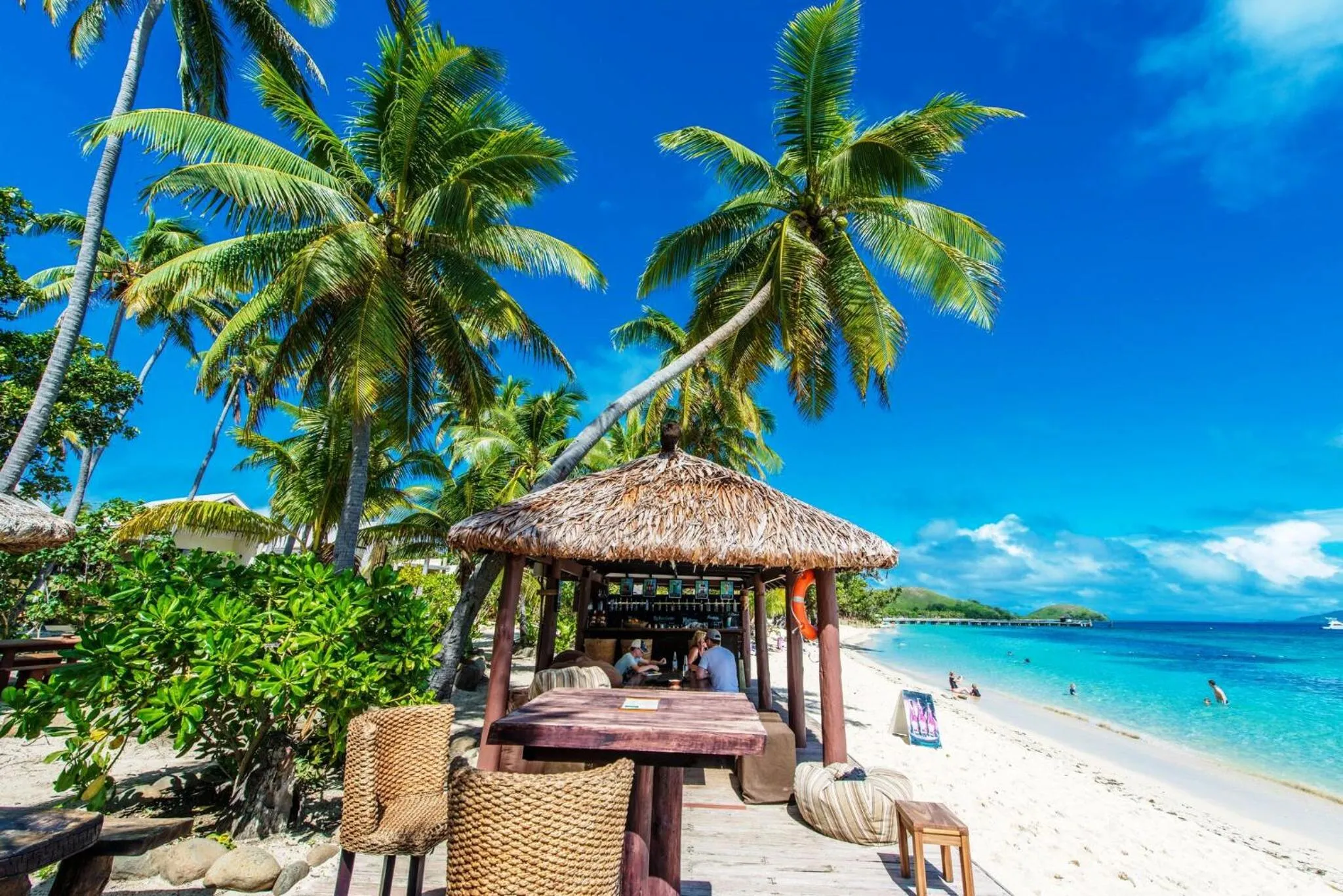 Lounge or bar in Mana Island Resort & Spa - Fiji