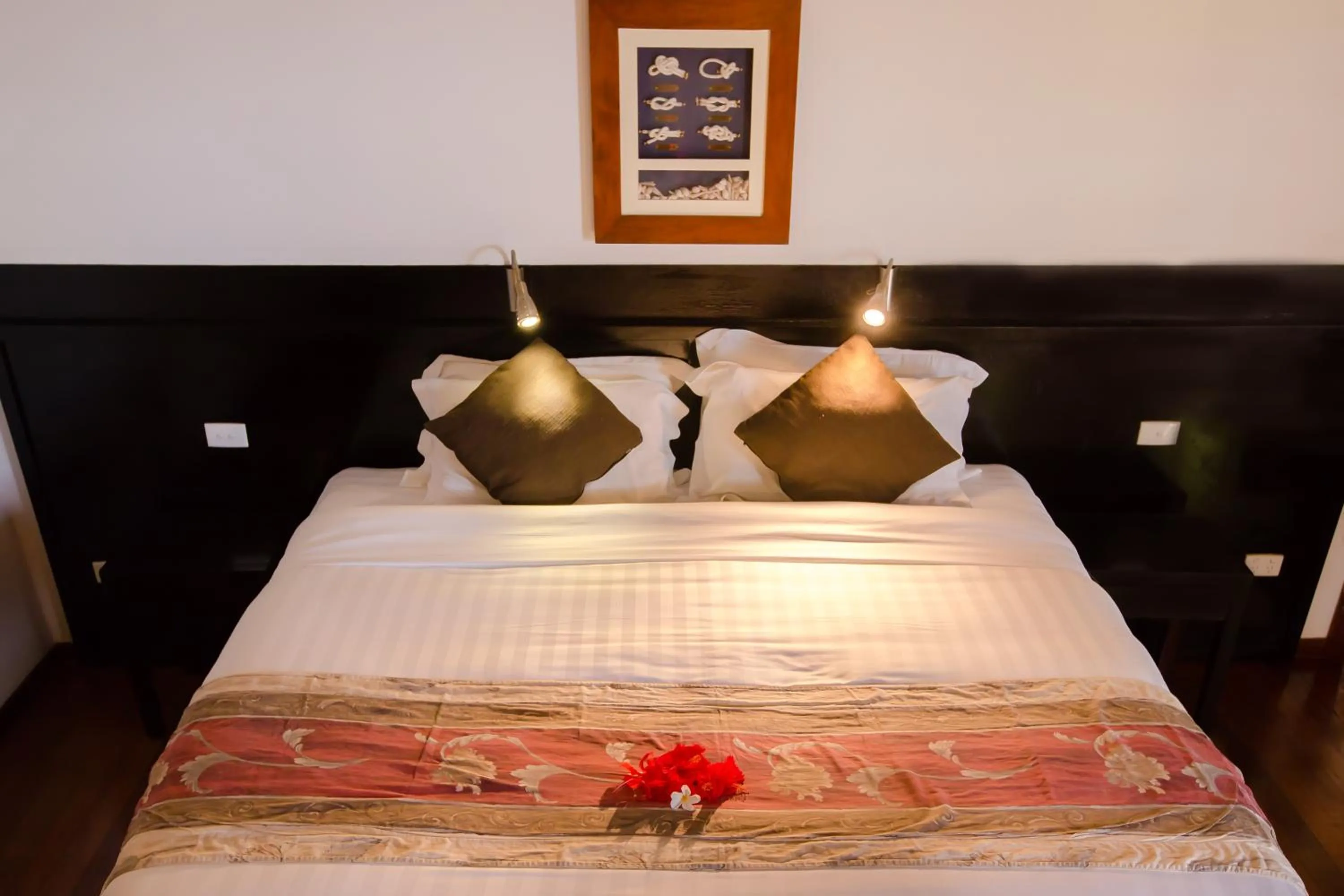 Bed in Mana Island Resort & Spa - Fiji