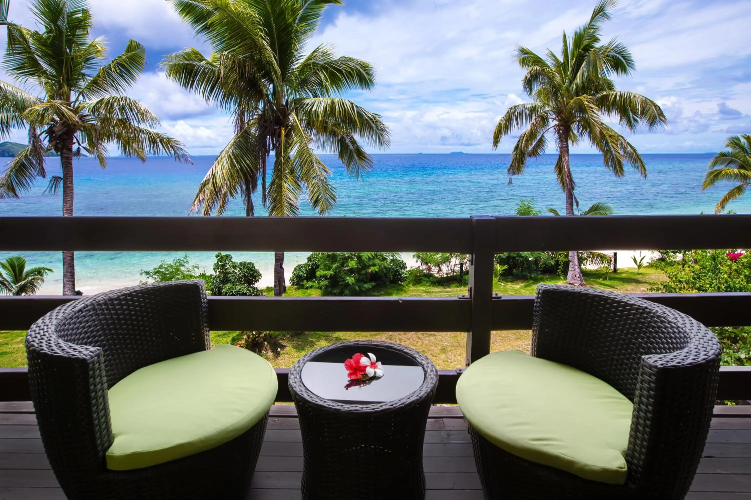 Balcony/Terrace in Mana Island Resort & Spa - Fiji