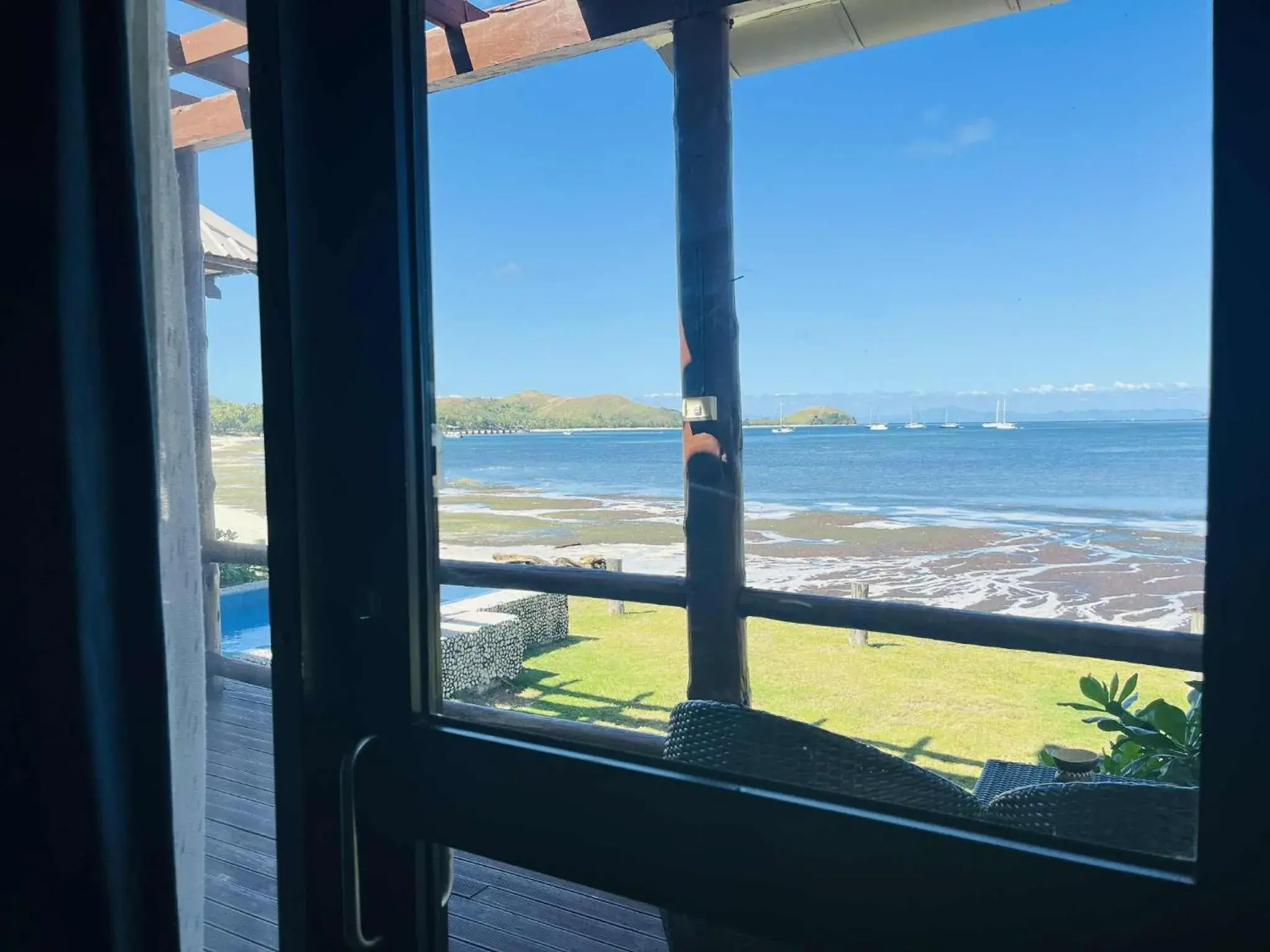 Sea view in Mana Island Resort & Spa - Fiji Sea view in Mana Island Resort & Spa - Fiji