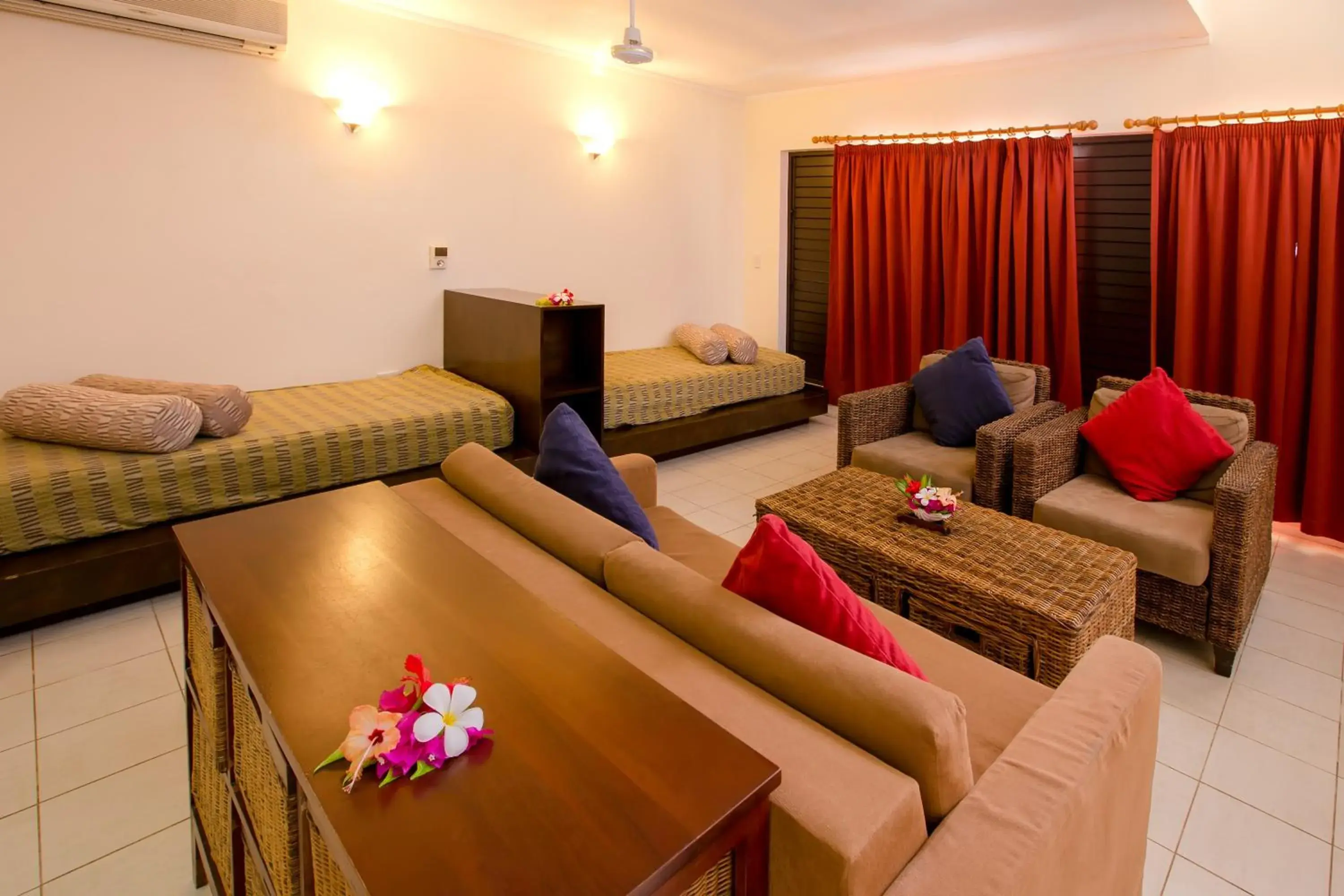 Bed in Mana Island Resort & Spa - Fiji Bed in Mana Island Resort & Spa - Fiji