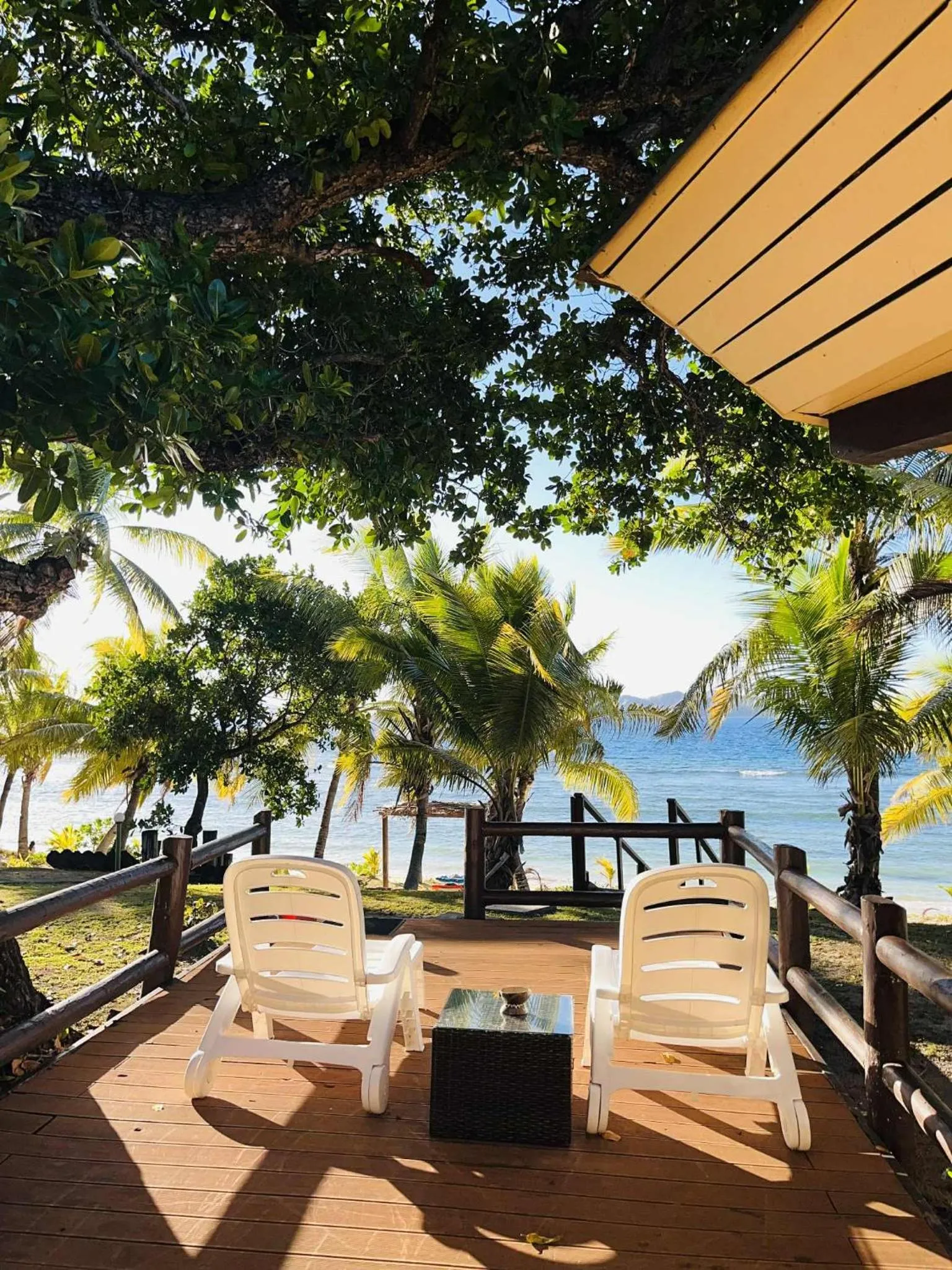 Balcony/Terrace in Mana Island Resort & Spa - Fiji