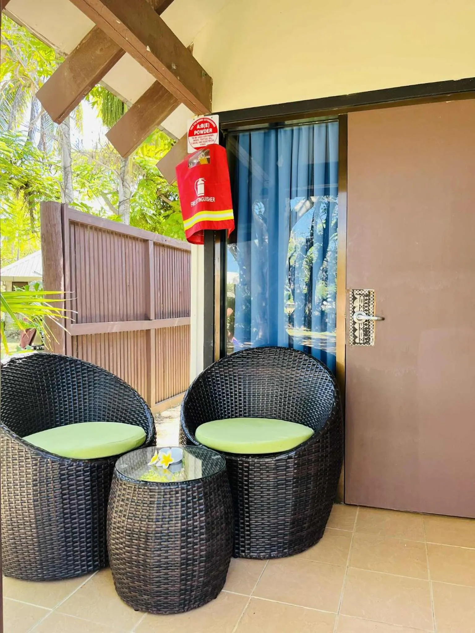 Seating area in Mana Island Resort & Spa - Fiji