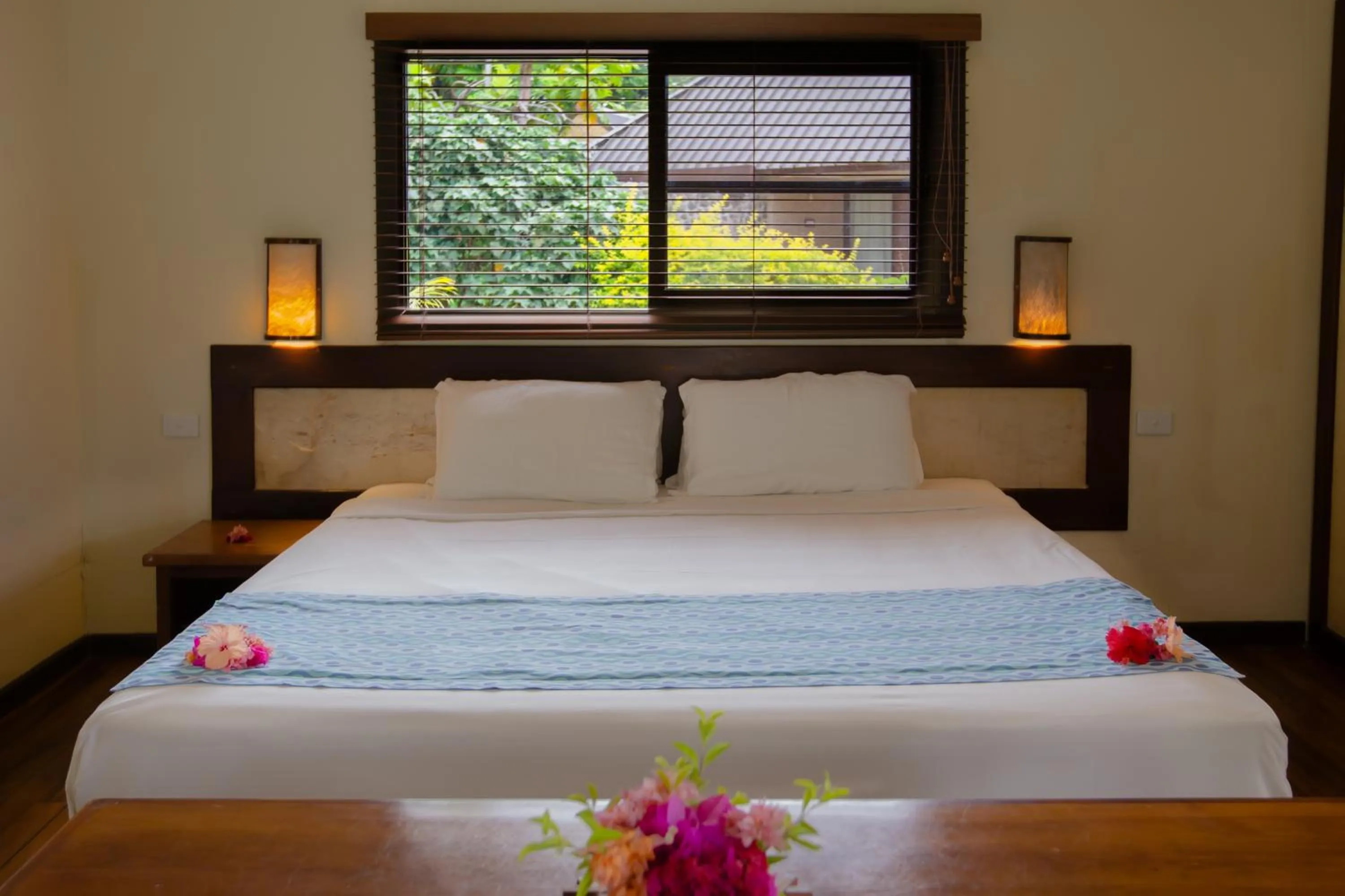 Bed in Mana Island Resort & Spa - Fiji