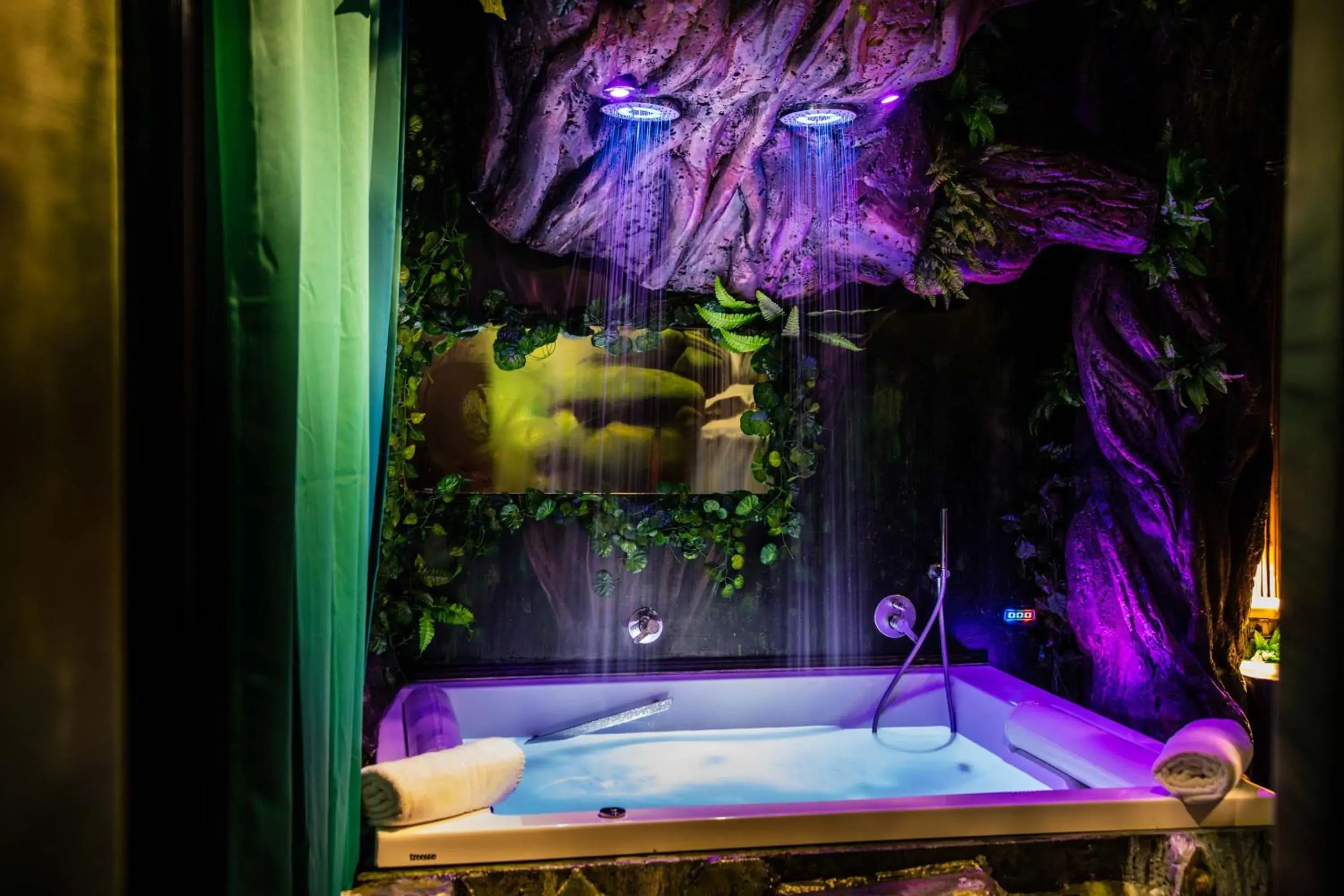 Bed in MagicSuite Guest House Roma Portuense Bed in MagicSuite Guest House Roma Portuense