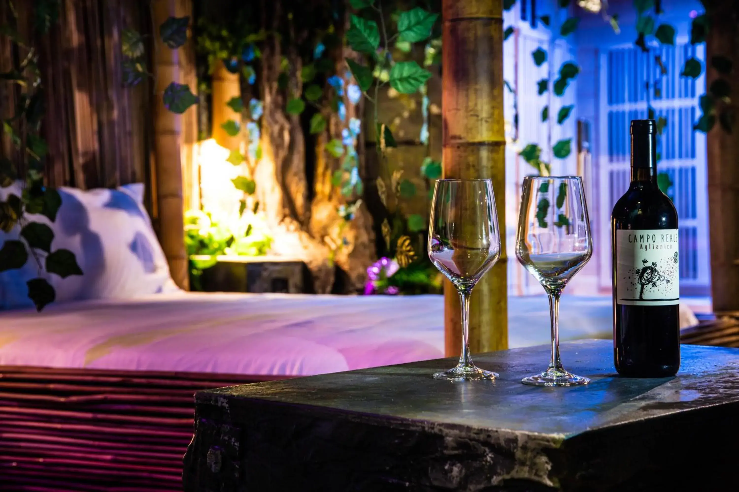 Bed in MagicSuite Guest House Roma Portuense Bed in MagicSuite Guest House Roma Portuense