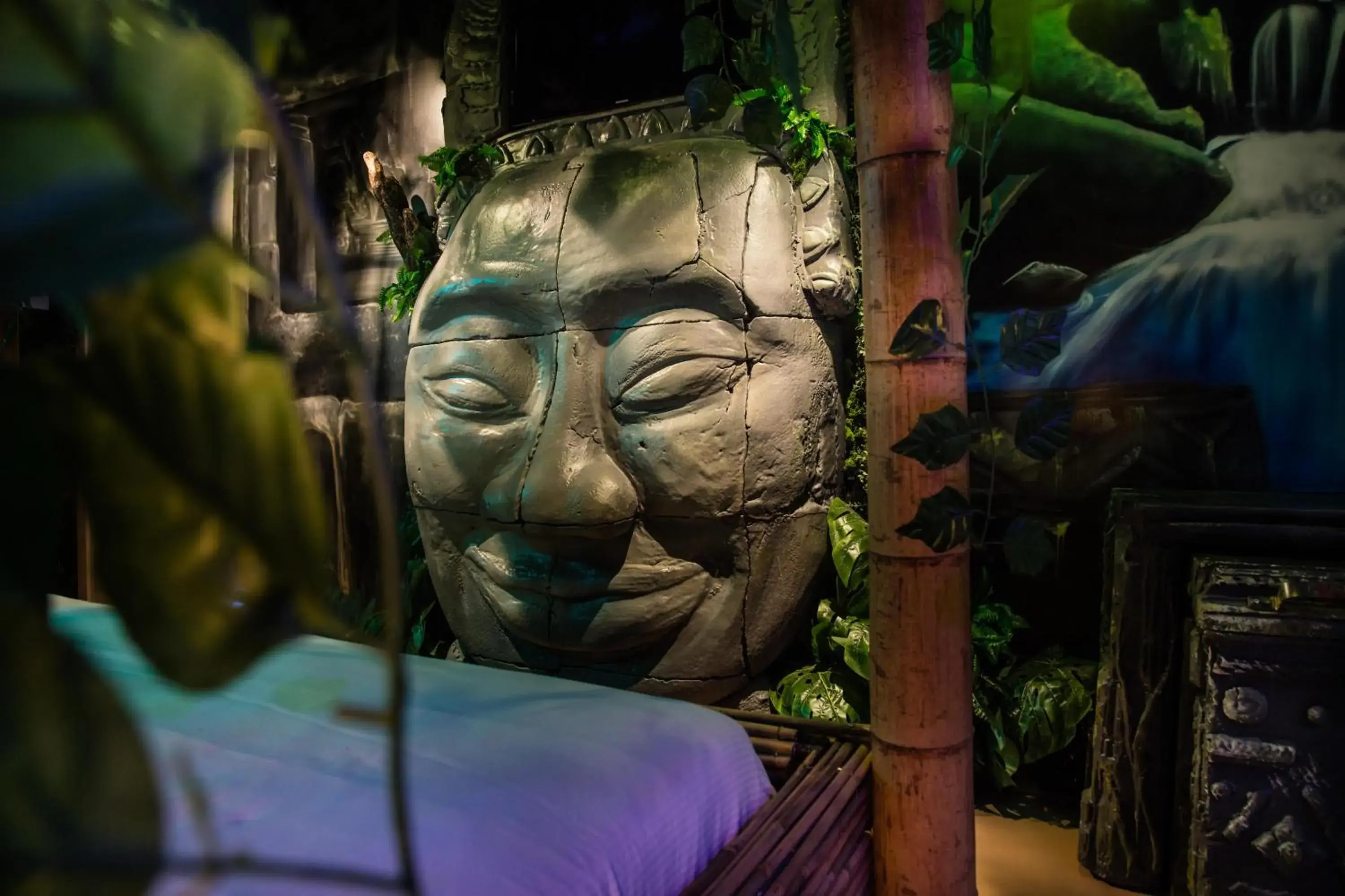 Bed in MagicSuite Guest House Roma Portuense Bed in MagicSuite Guest House Roma Portuense