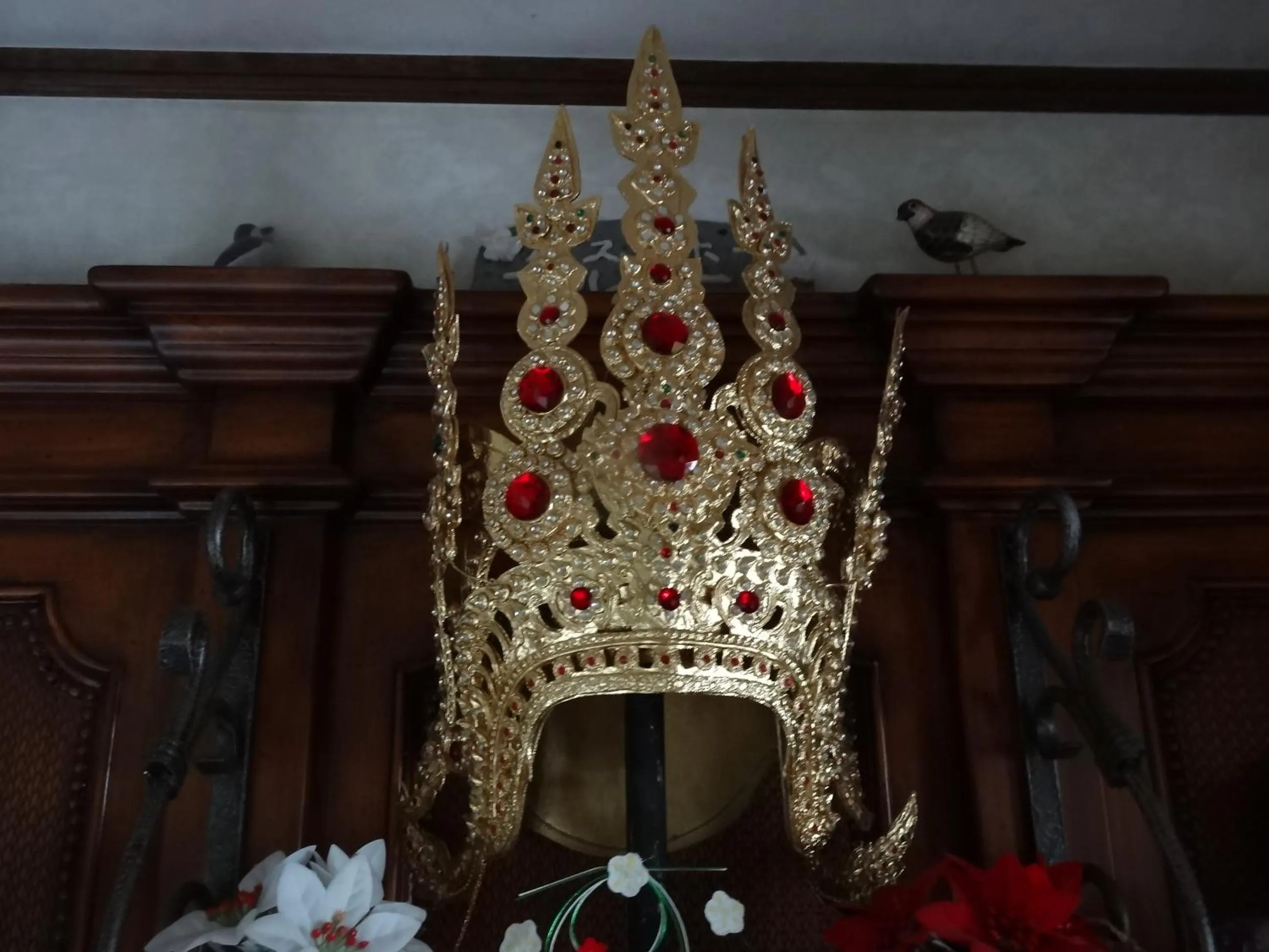 Decorative detail in Gasthof Arutany