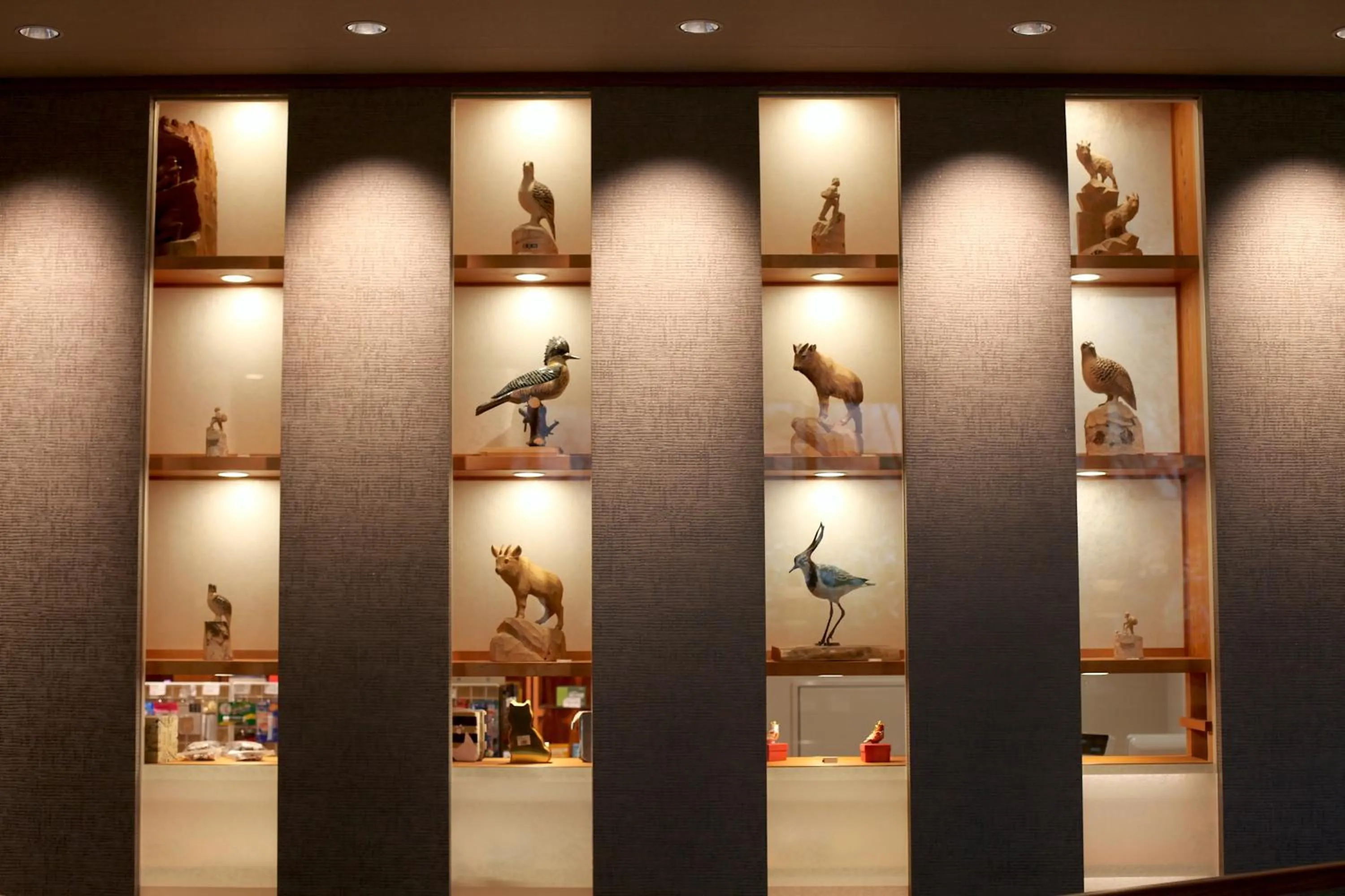 Lobby or reception in Kamikochi Hotel Shirakabaso