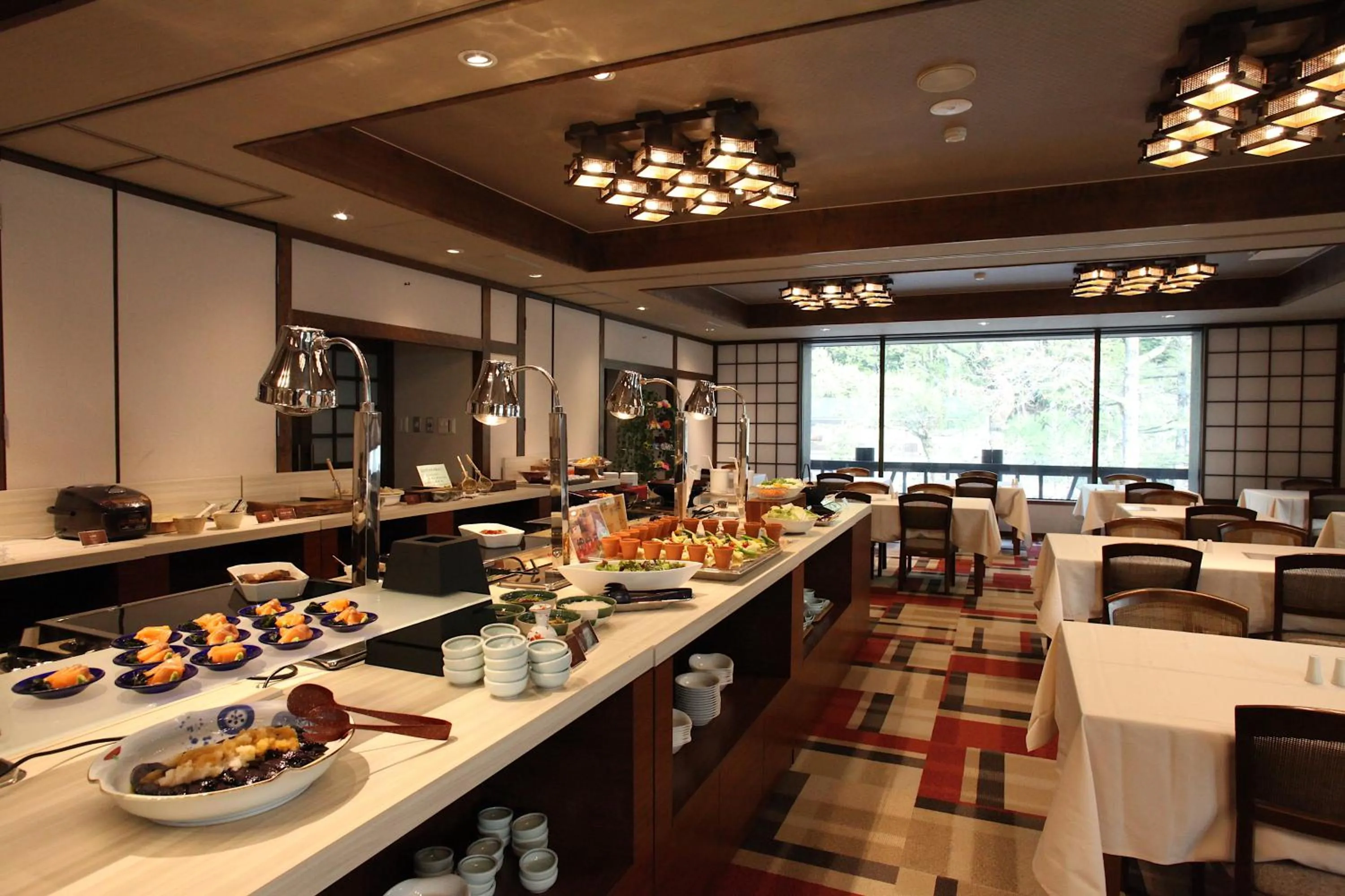 Restaurant/places to eat in Kamikochi Hotel Shirakabaso