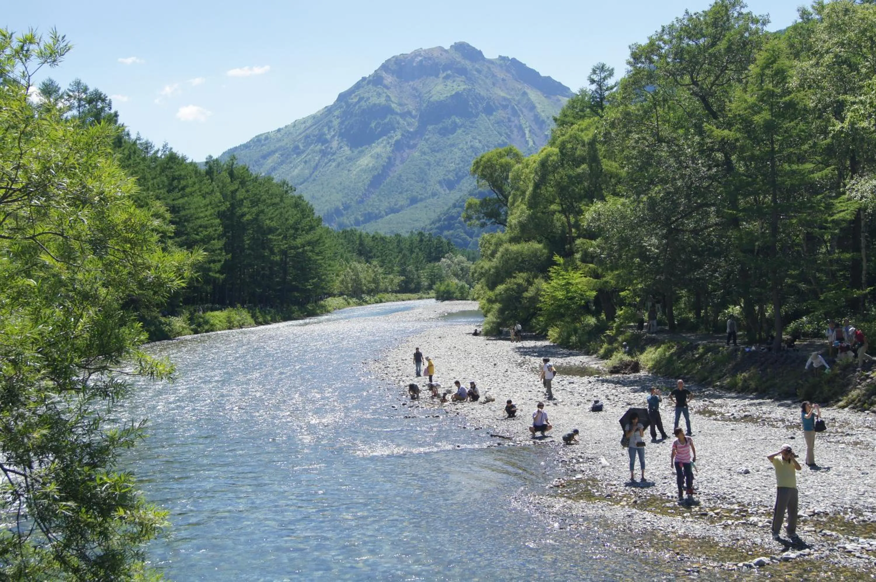 Natural landscape in Kamikochi Hotel Shirakabaso