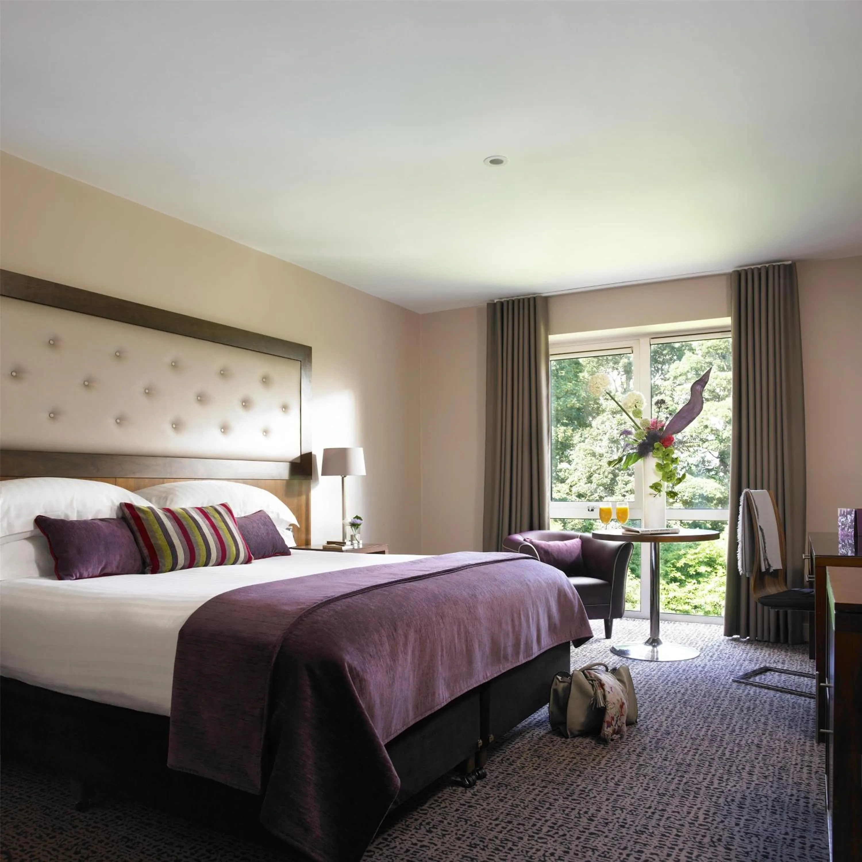 Bedroom, Bed in Dunboyne Castle Hotel & Spa