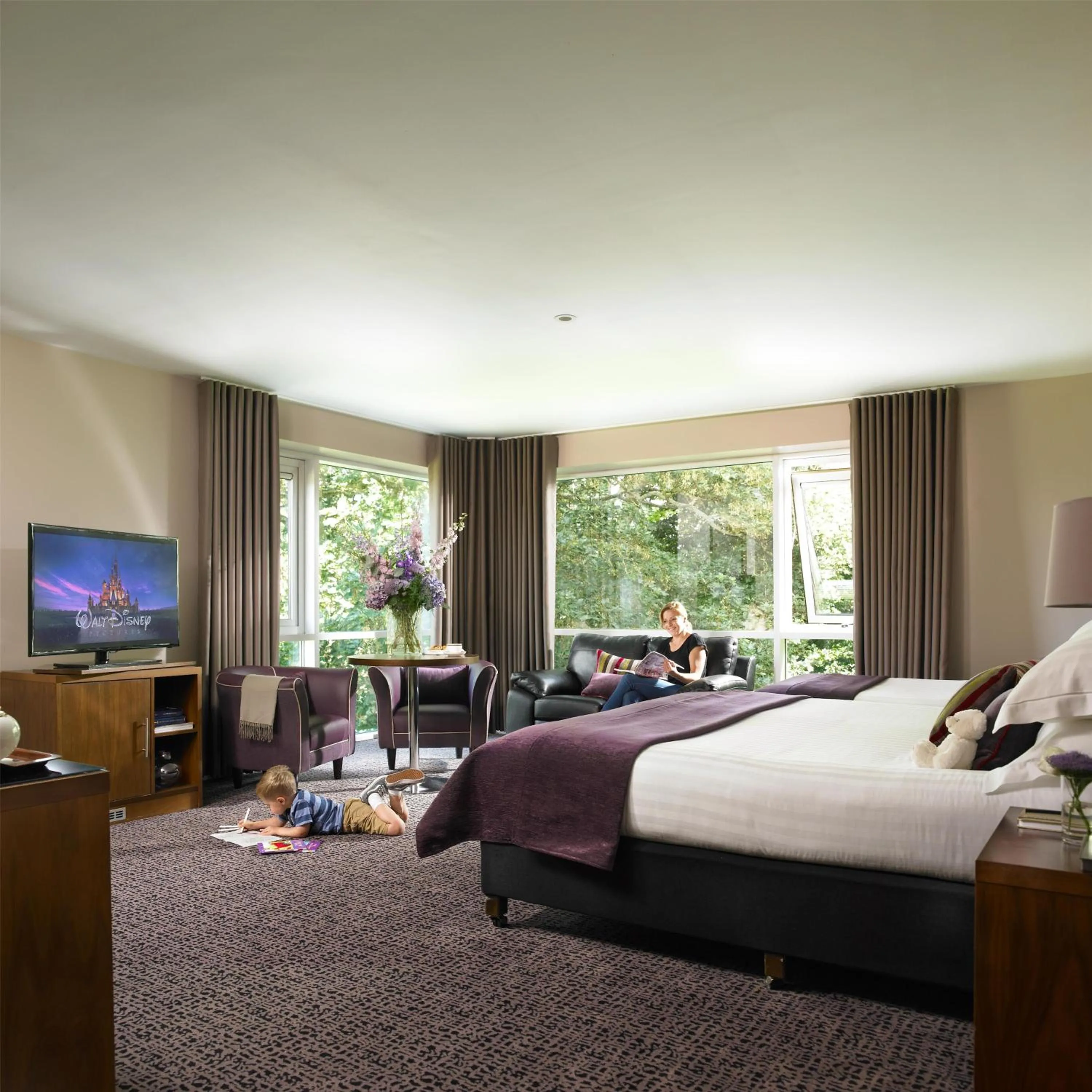 Bedroom, Bed in Dunboyne Castle Hotel & Spa
