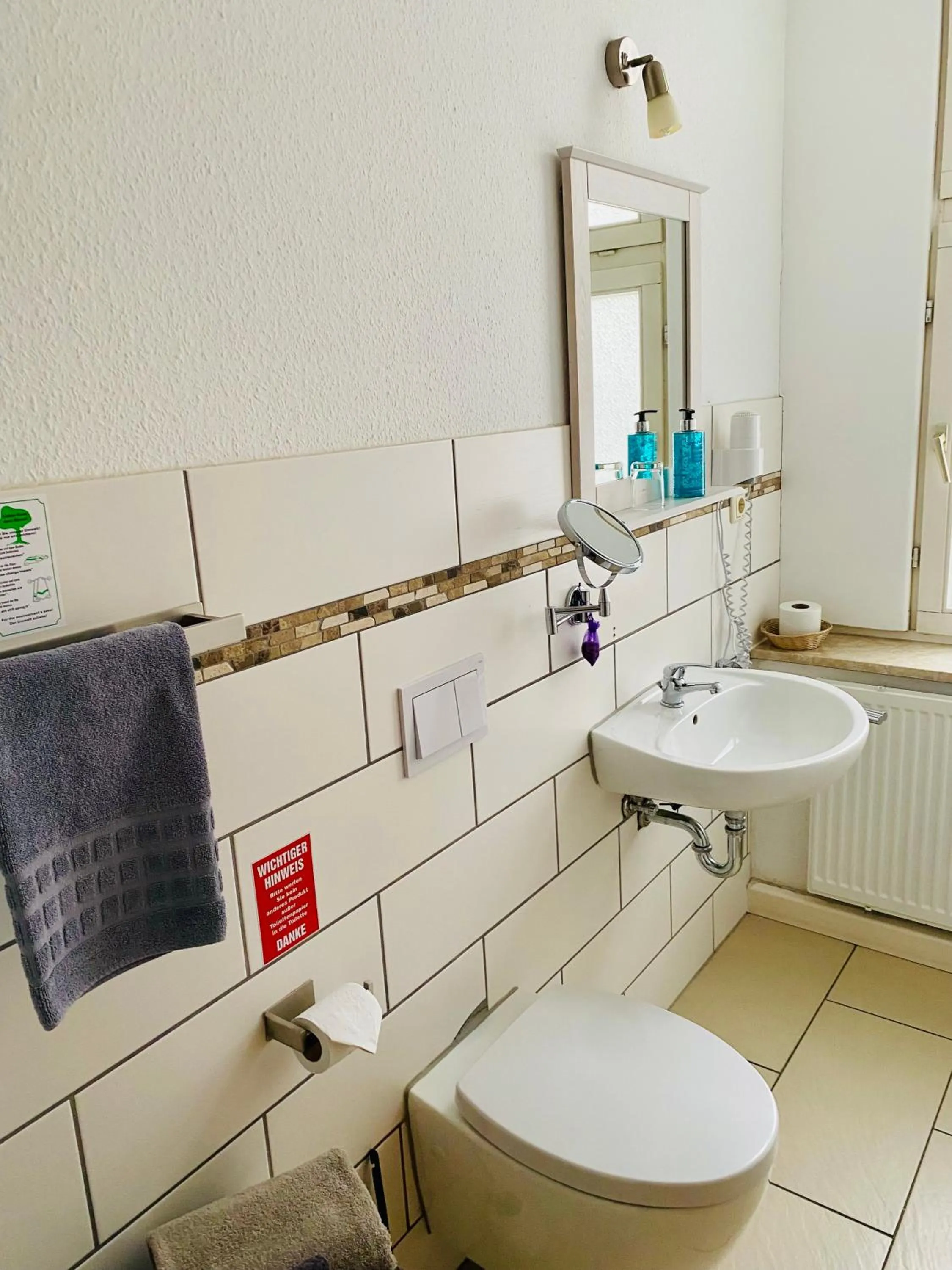 Toilet in Bärliner Hotel