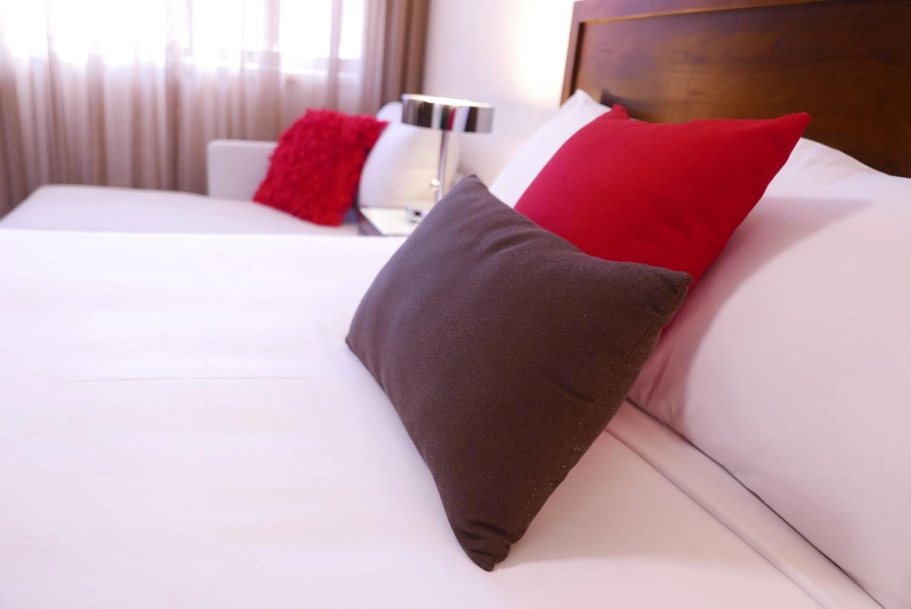 Bed in Junction Motel