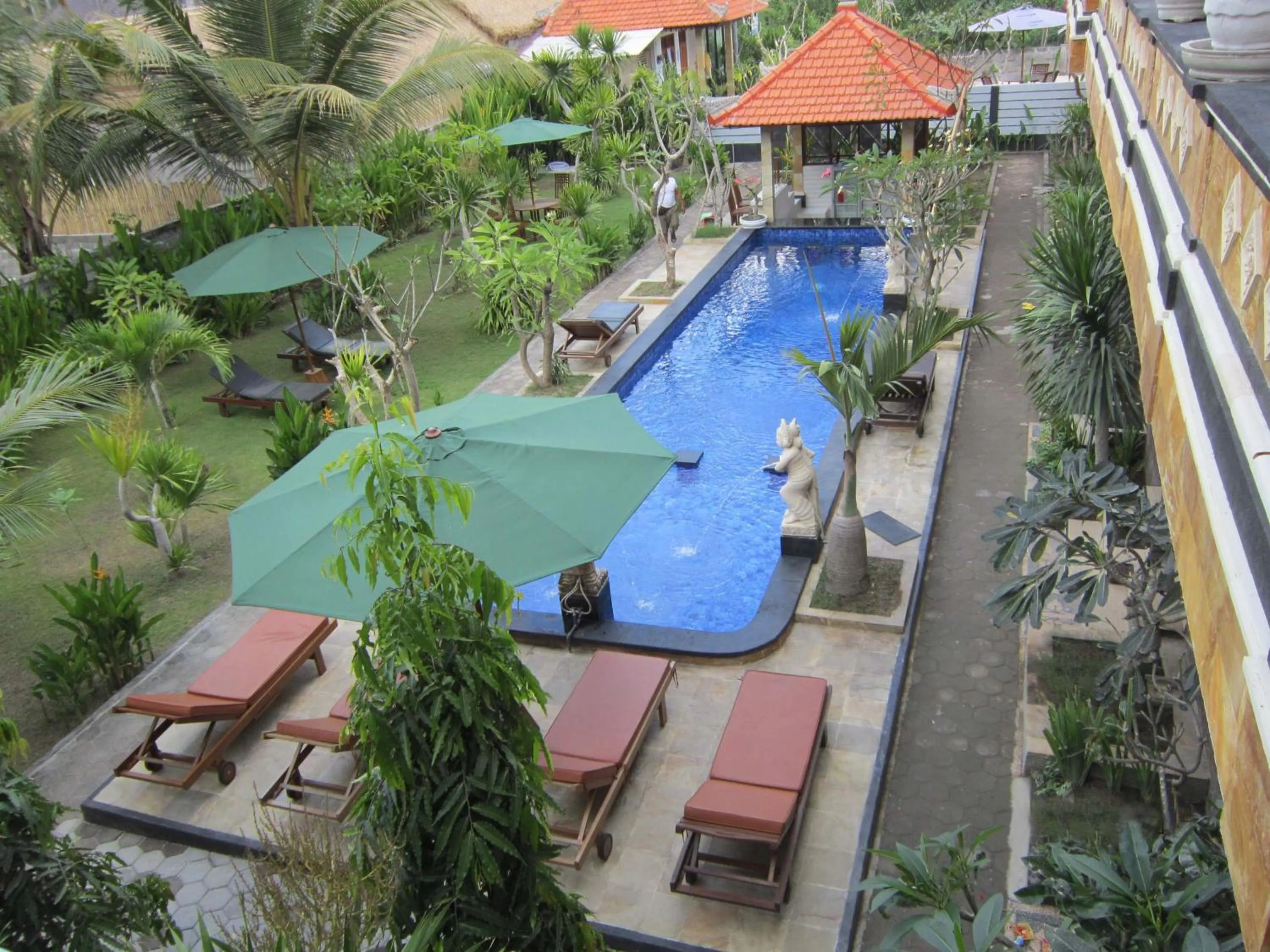 Swimming pool in Nitya Home Stay Lembongan