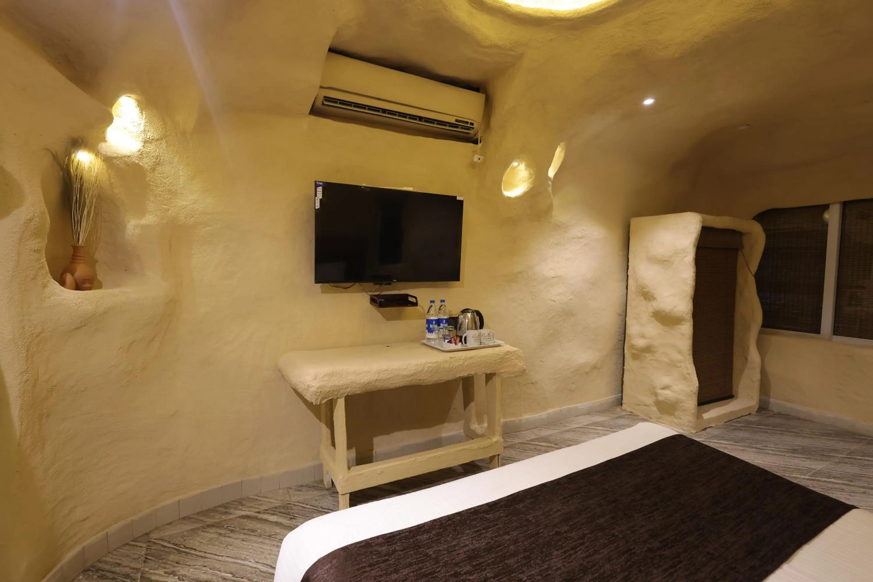 Bed in Hotel King Garden