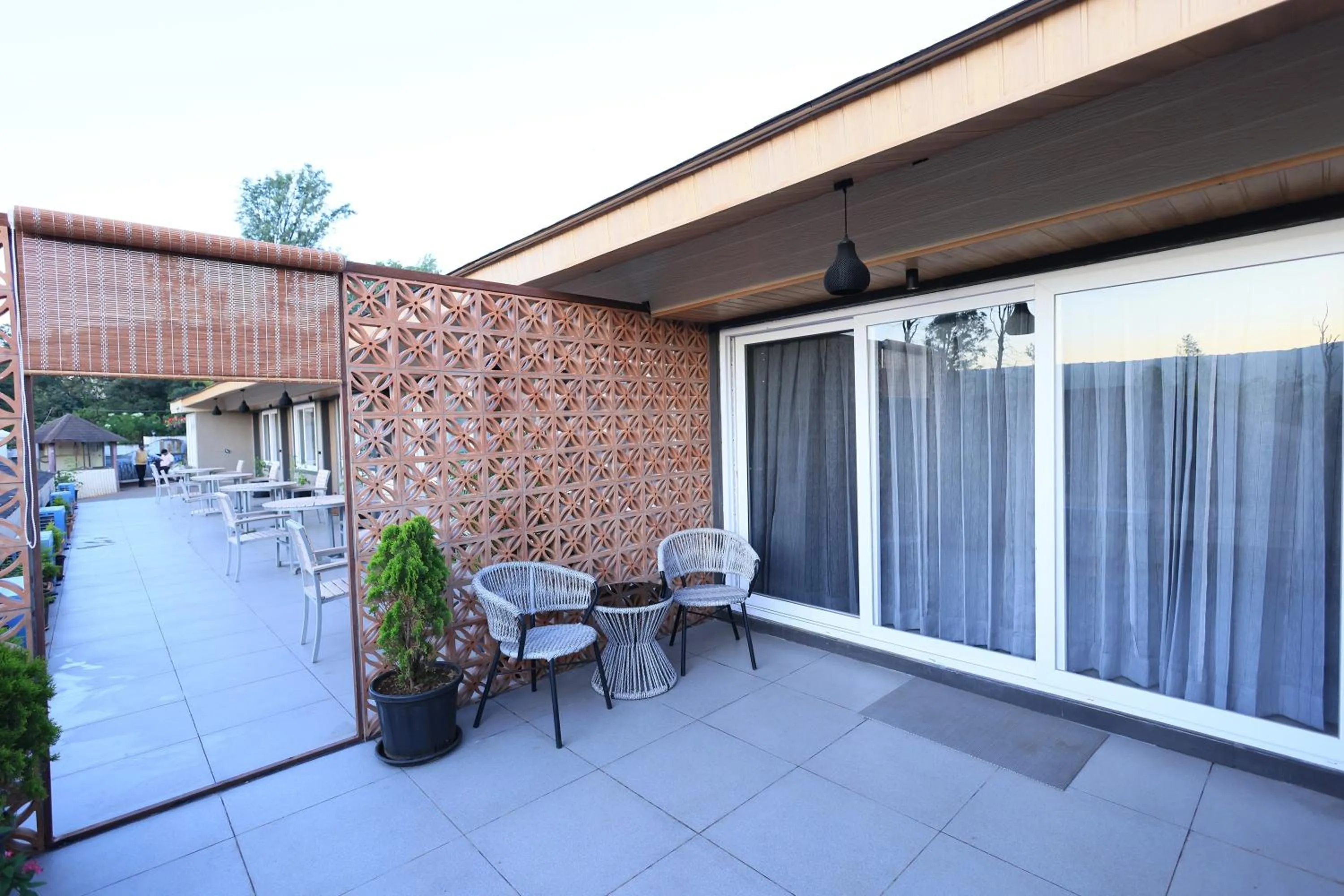 Balcony/Terrace in Hotel King Garden