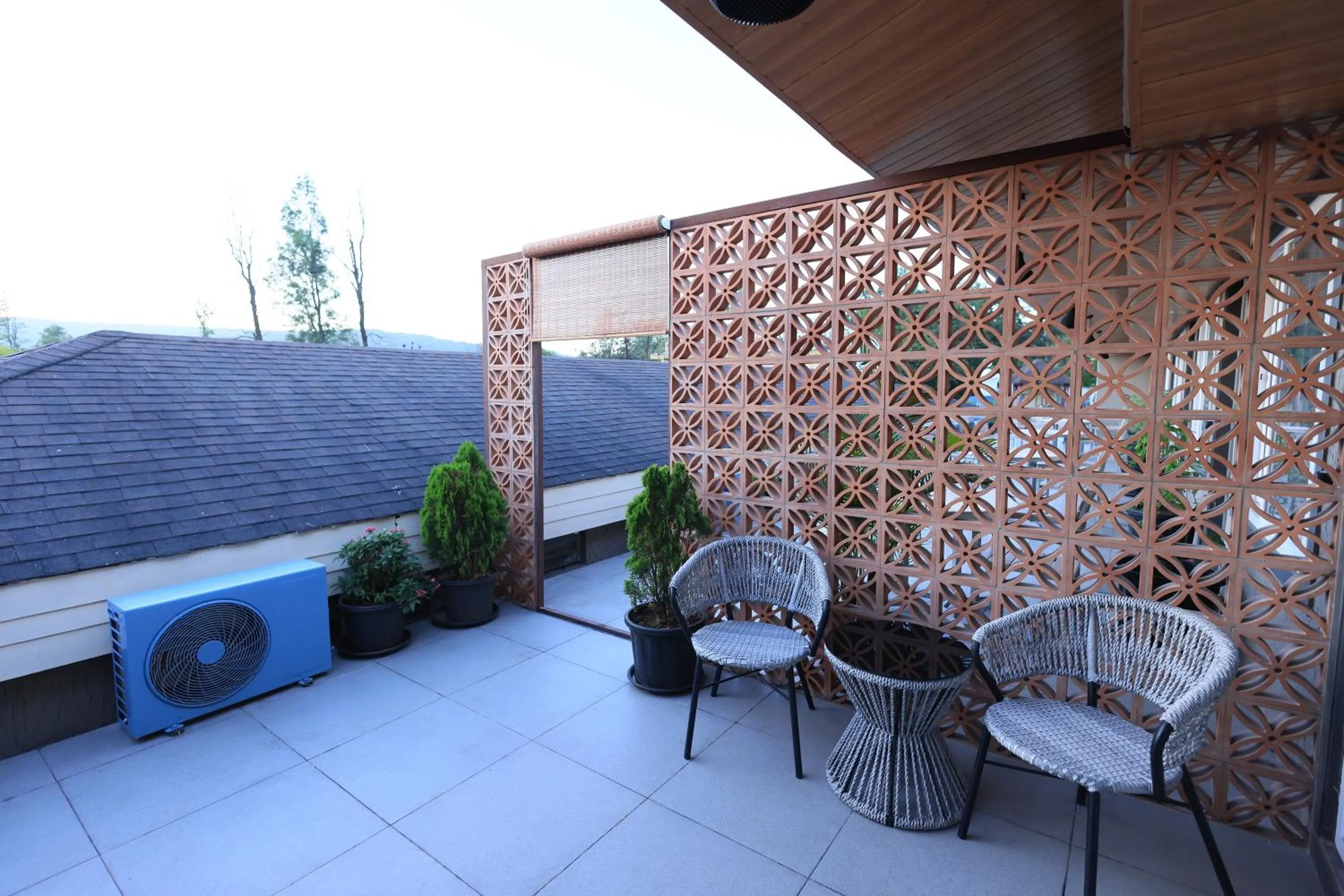 Balcony/Terrace in Hotel King Garden