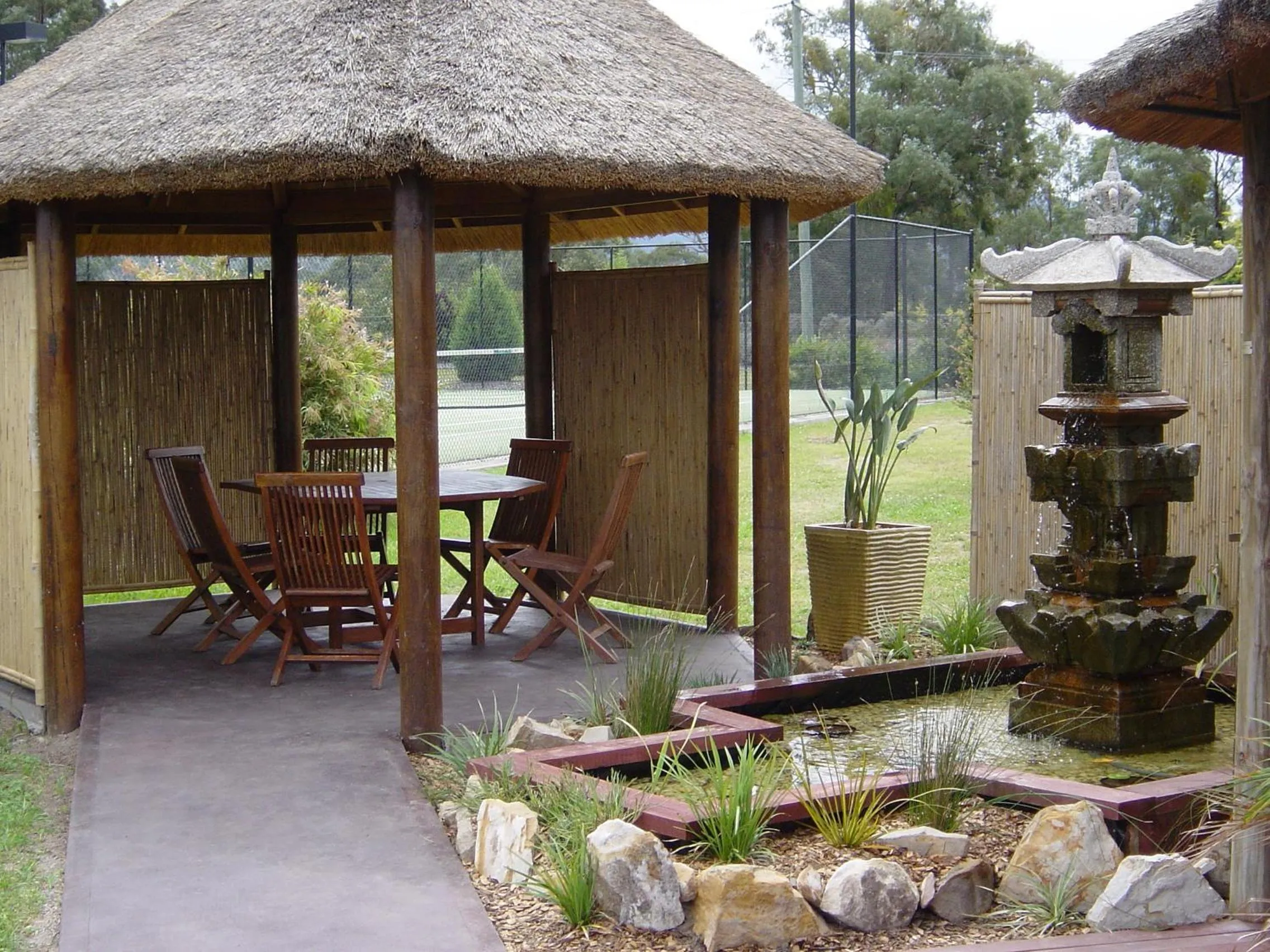 Patio in Starline Alpacas Farmstay Resort