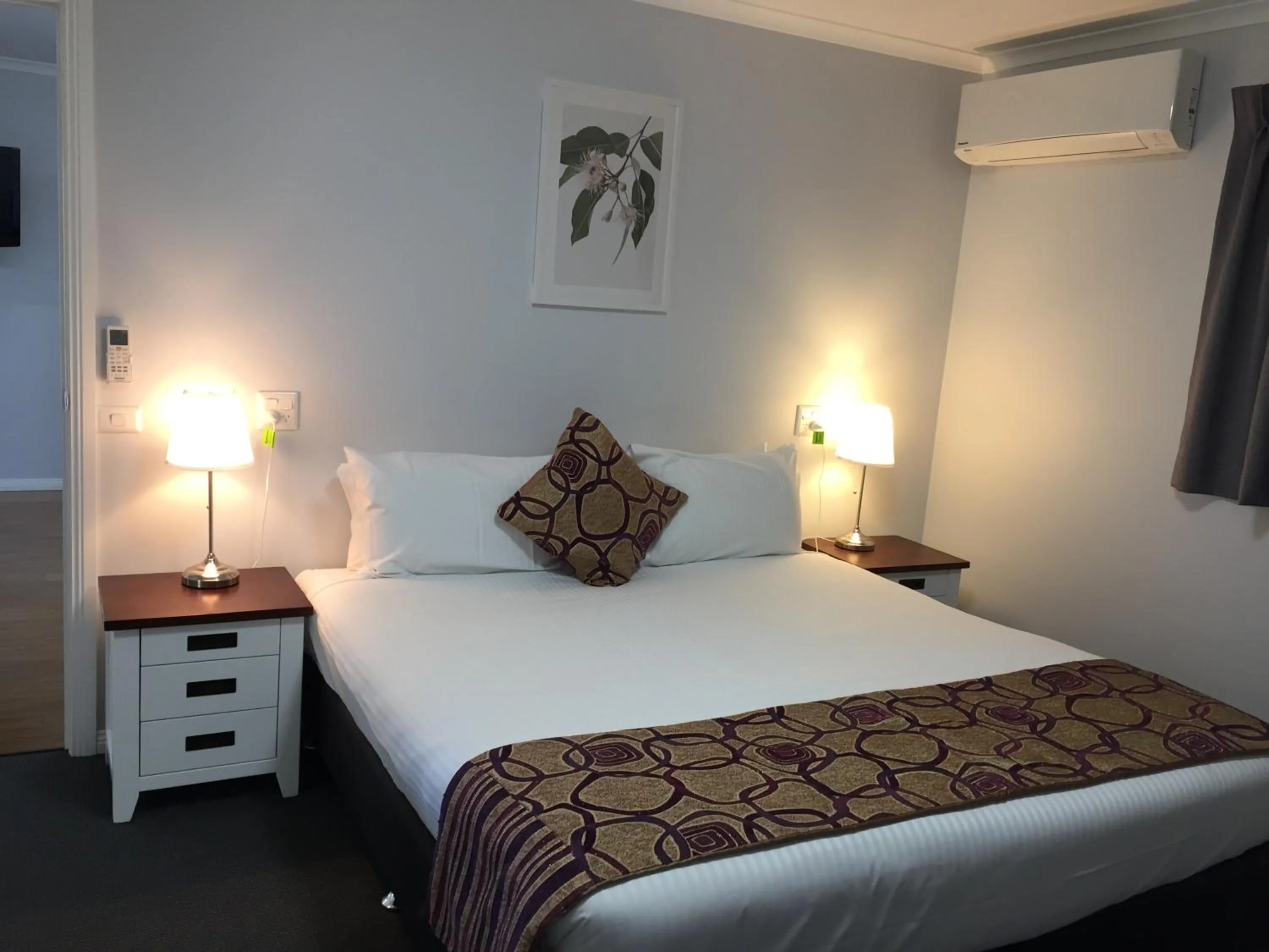 Bed in Starline Alpacas Farmstay Resort