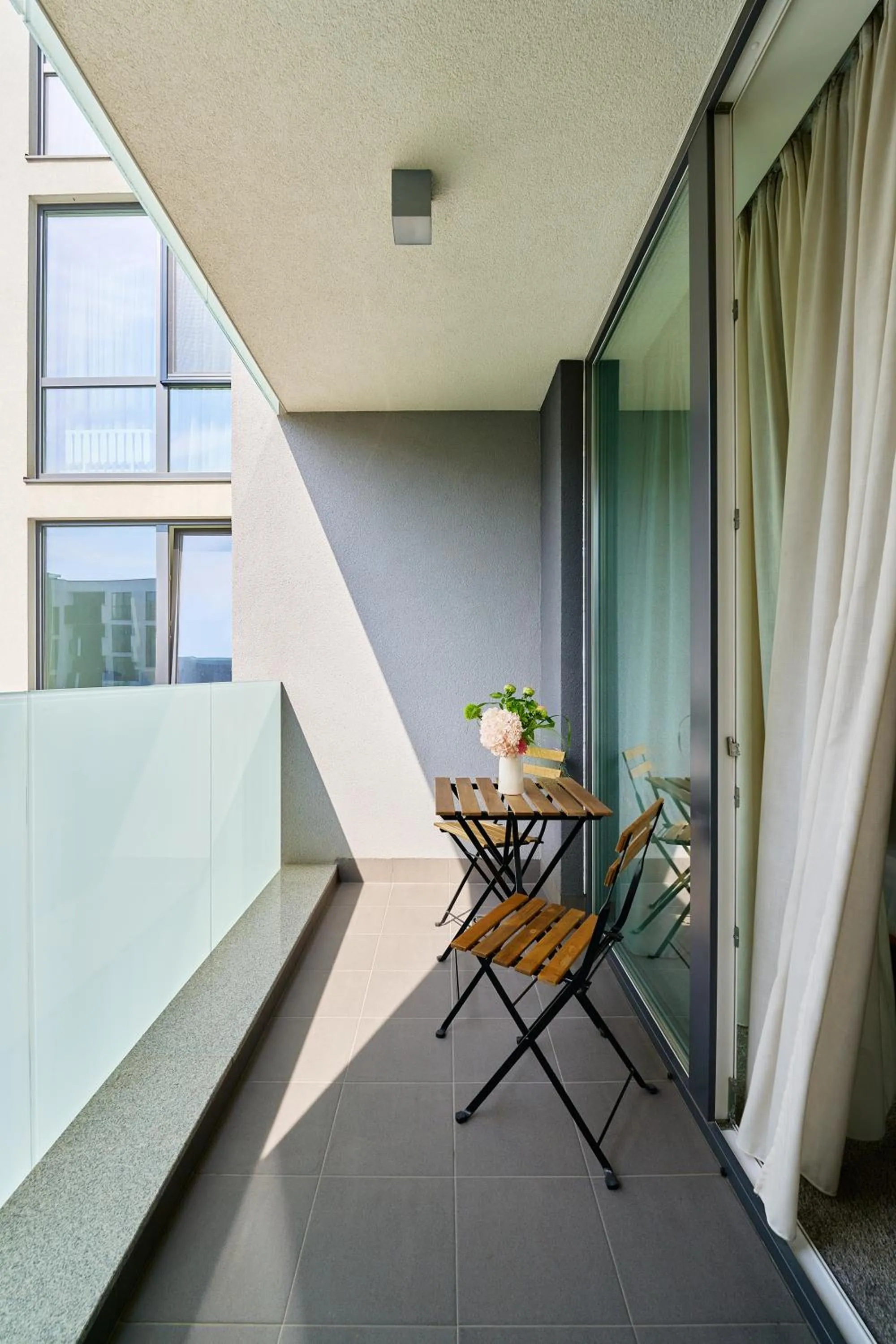 Balcony/Terrace in Adella Boutique Hotel - Free Secured Parking