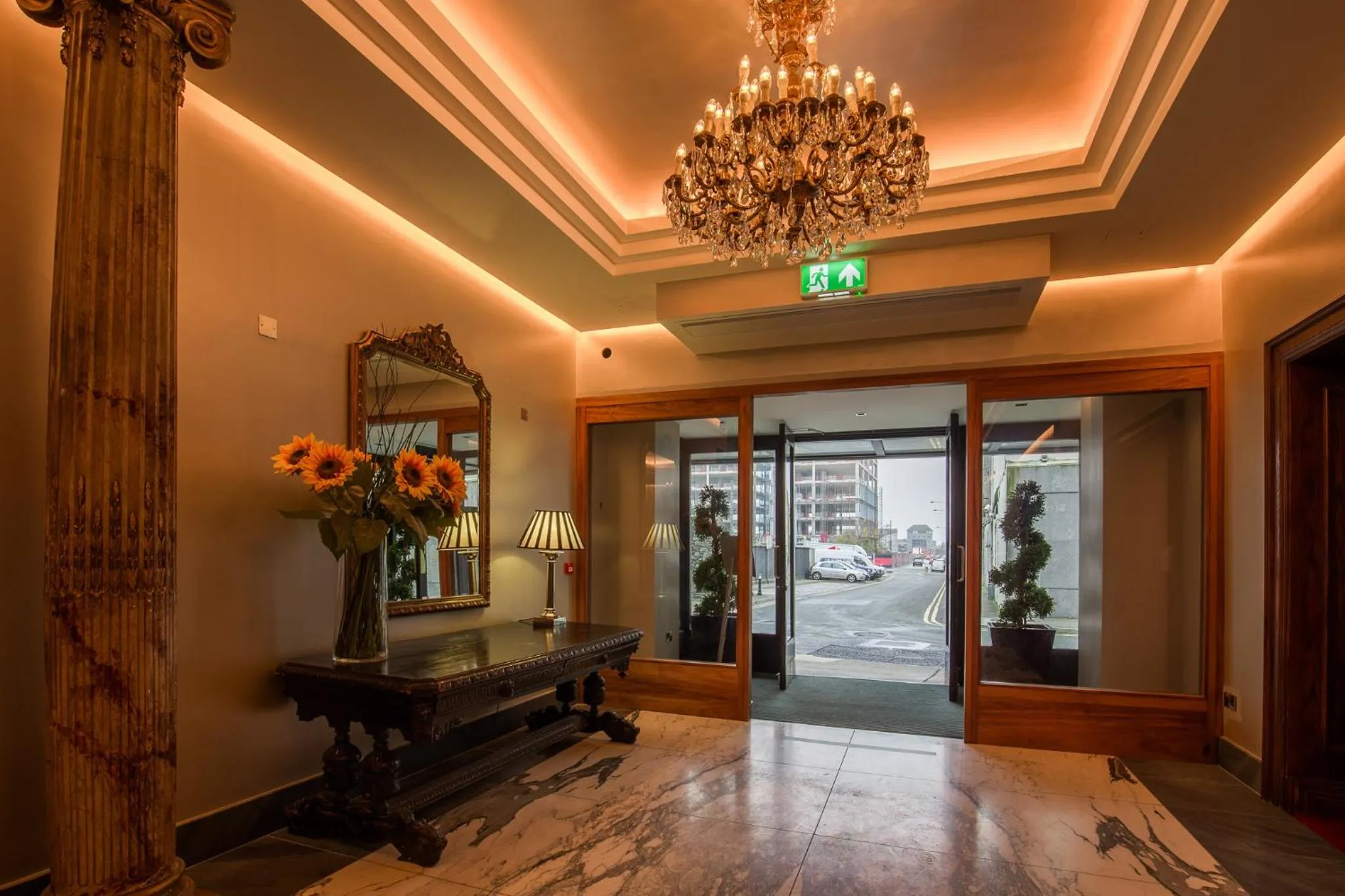 Lobby or reception in The Victoria Hotel