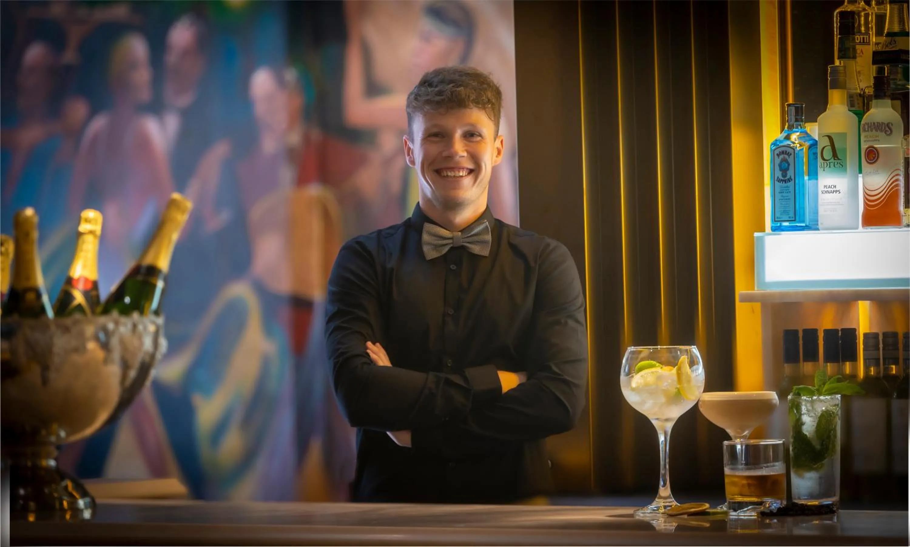 Staff in The Victoria Hotel