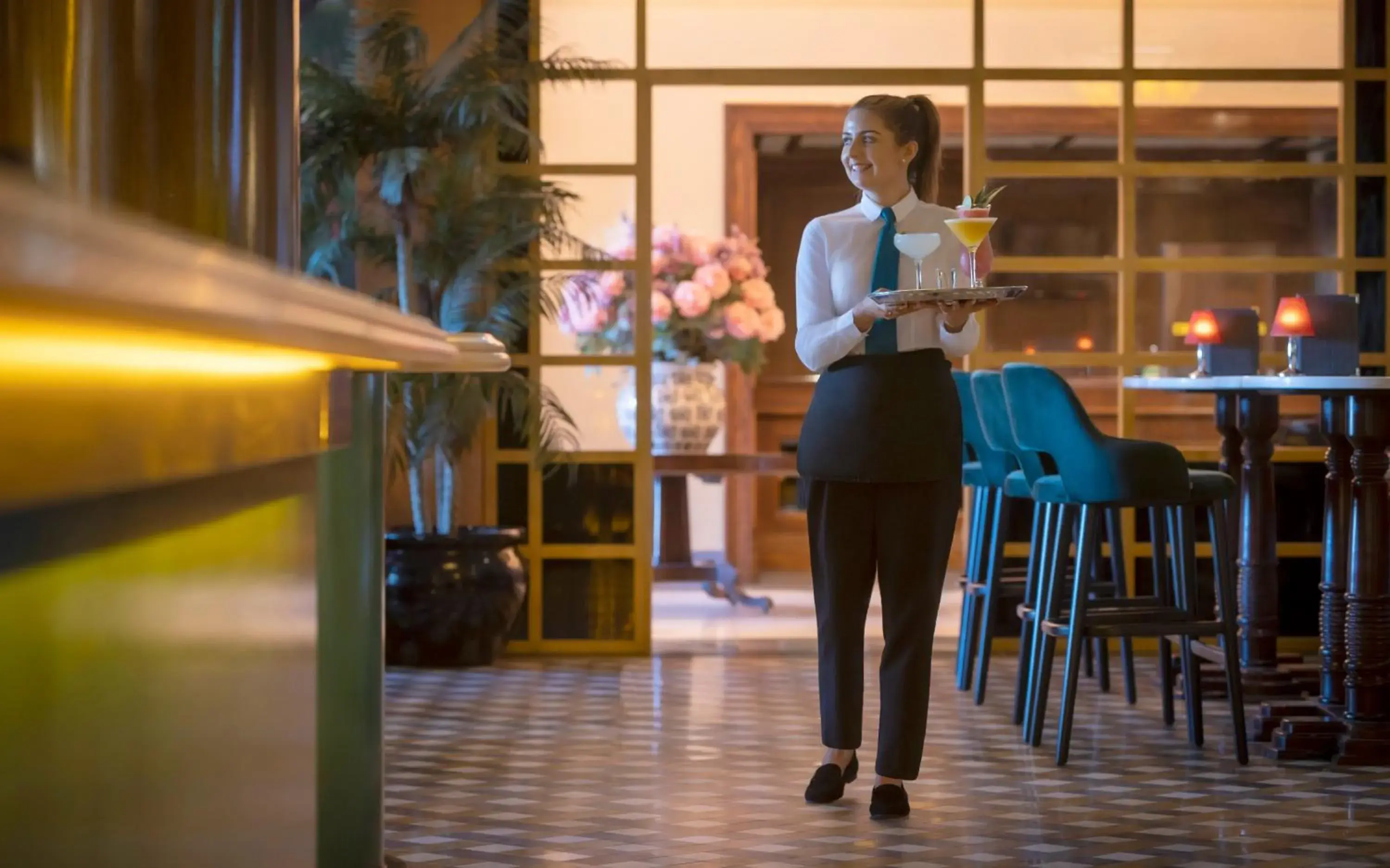 Staff in The Victoria Hotel Staff in The Victoria Hotel