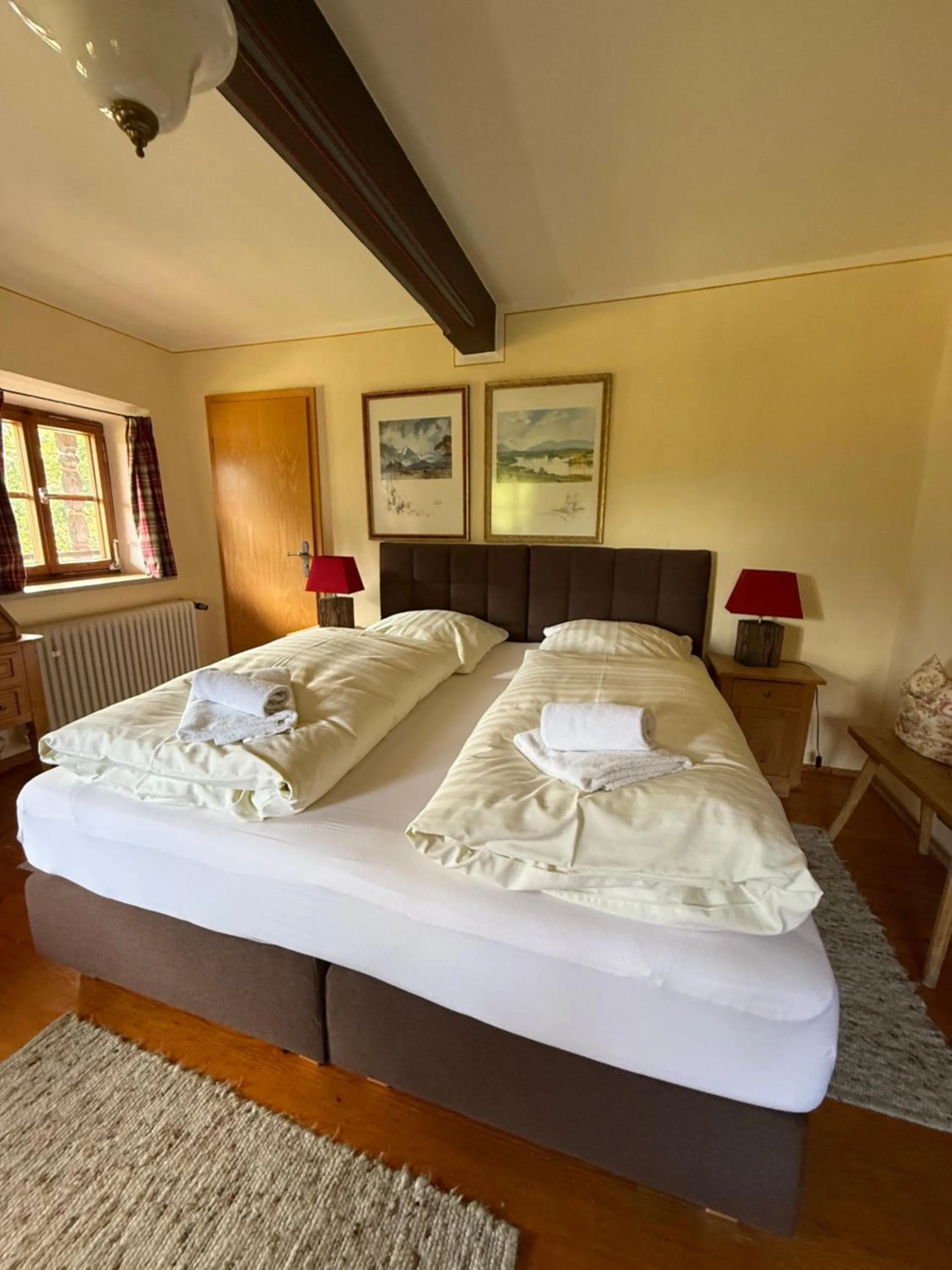 Photo of the whole room, Bed in Berggasthof Butzn Wirt