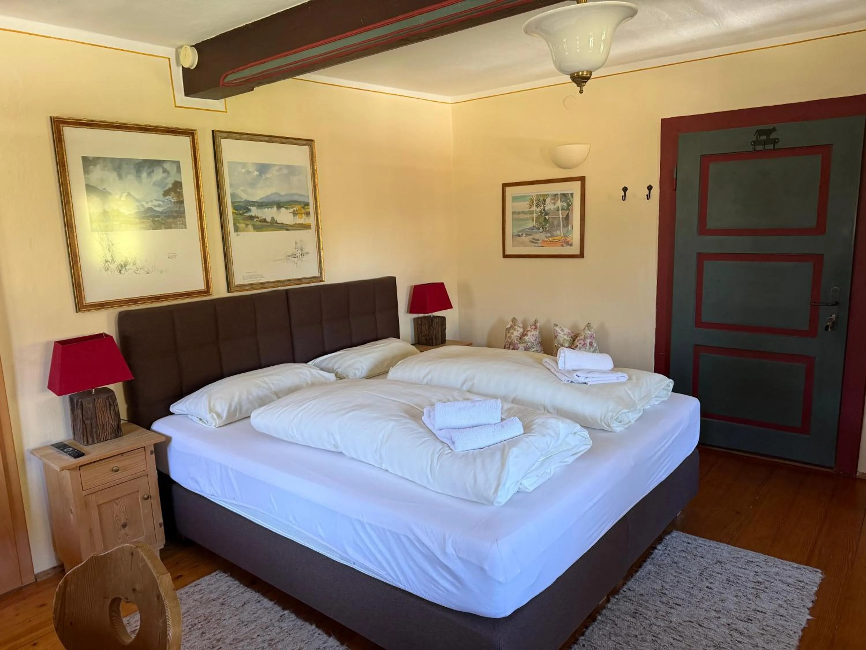 Photo of the whole room, Bed in Berggasthof Butzn Wirt