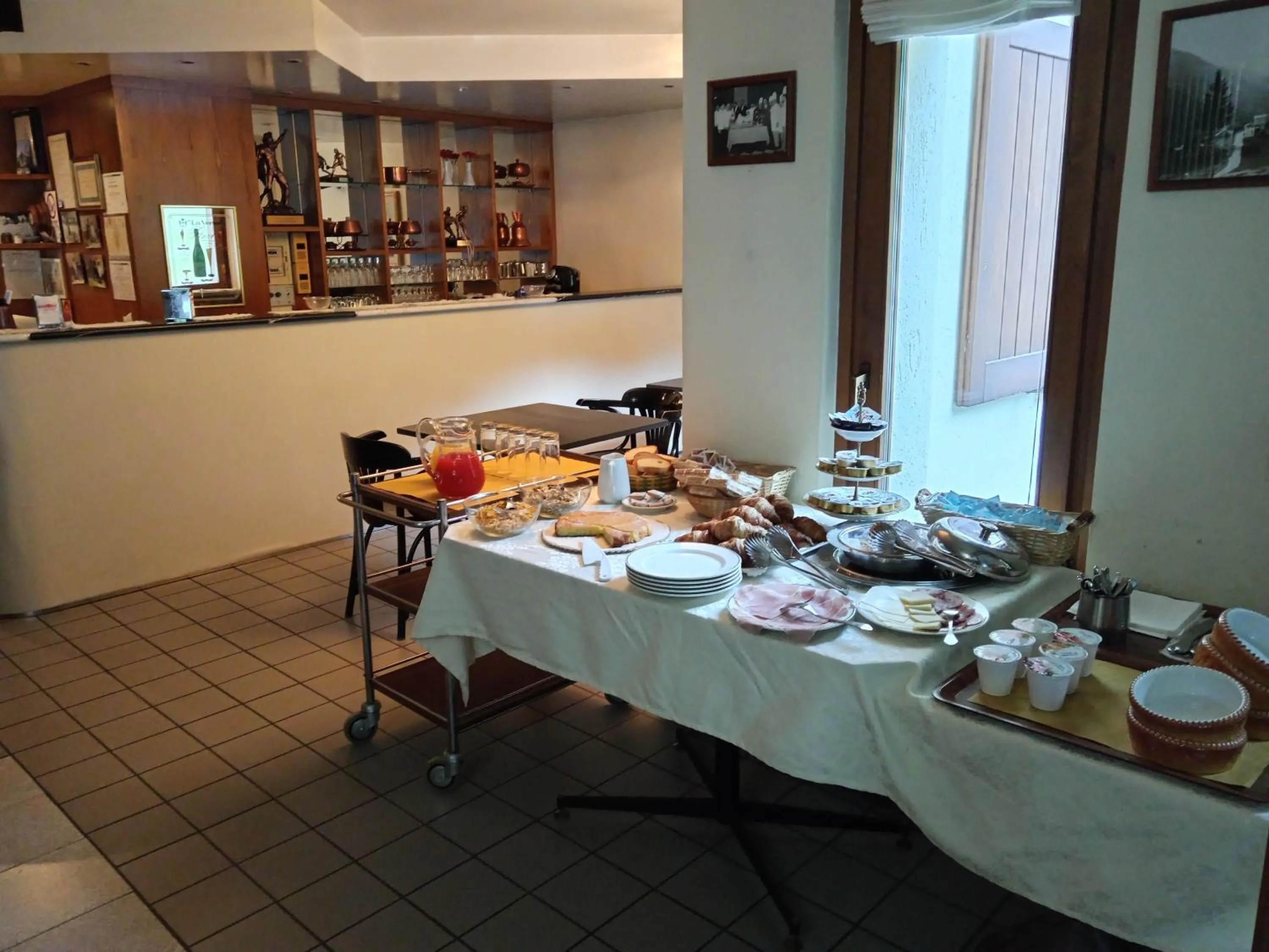 Buffet breakfast in Hotel Bel Sit