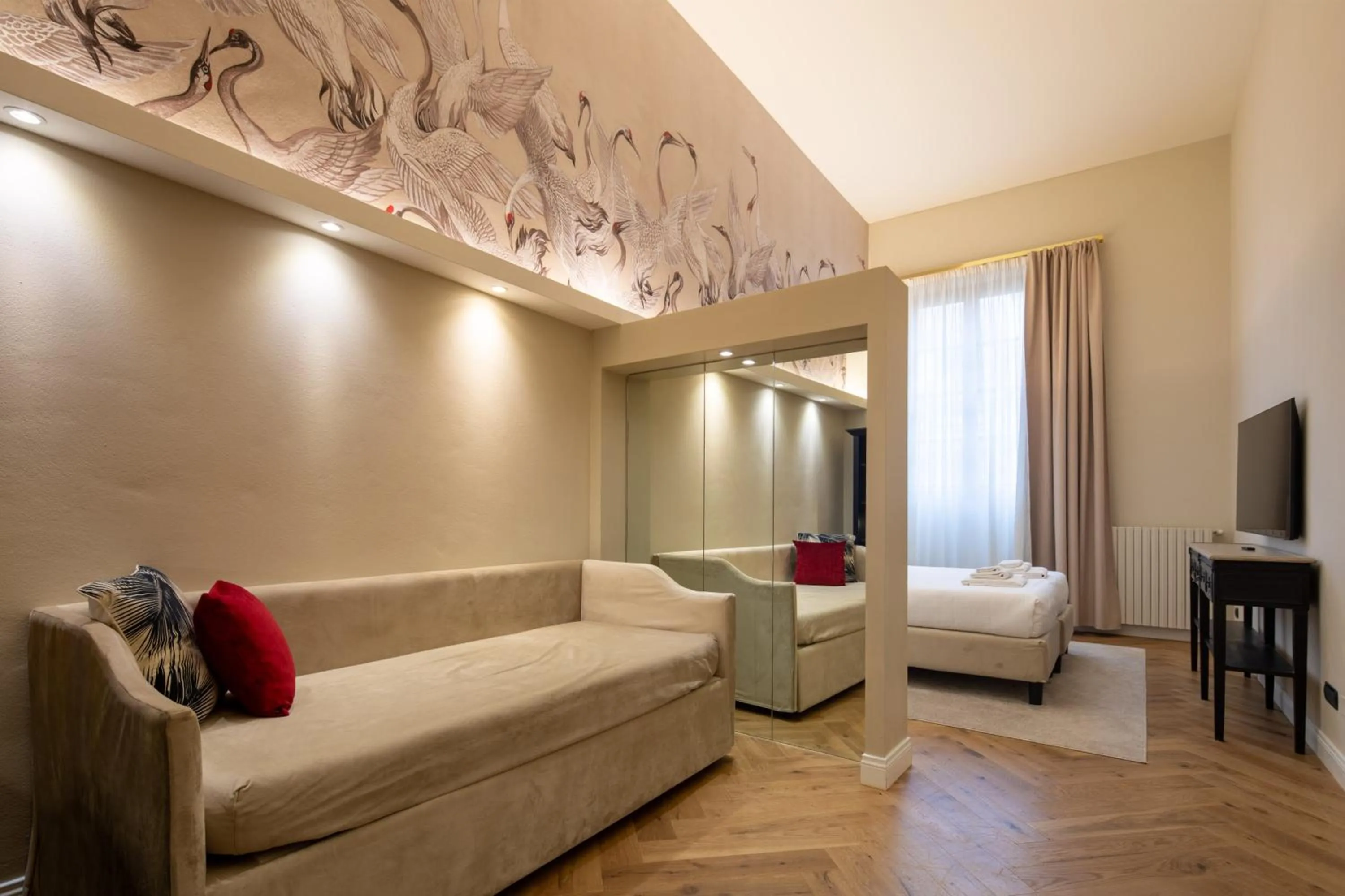 Bedroom, Bed in Renascentia in Florence - Adults Only