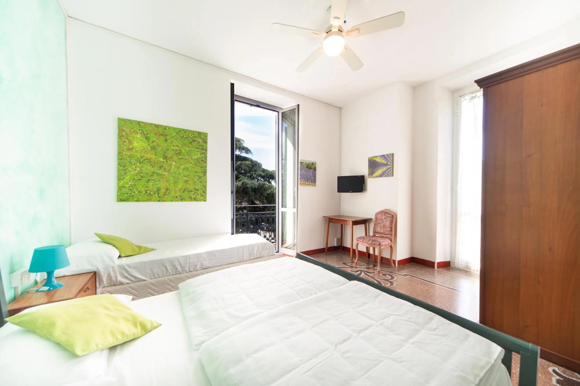 Photo of the whole room, Bed in Hotel Ristorante Il Caminetto