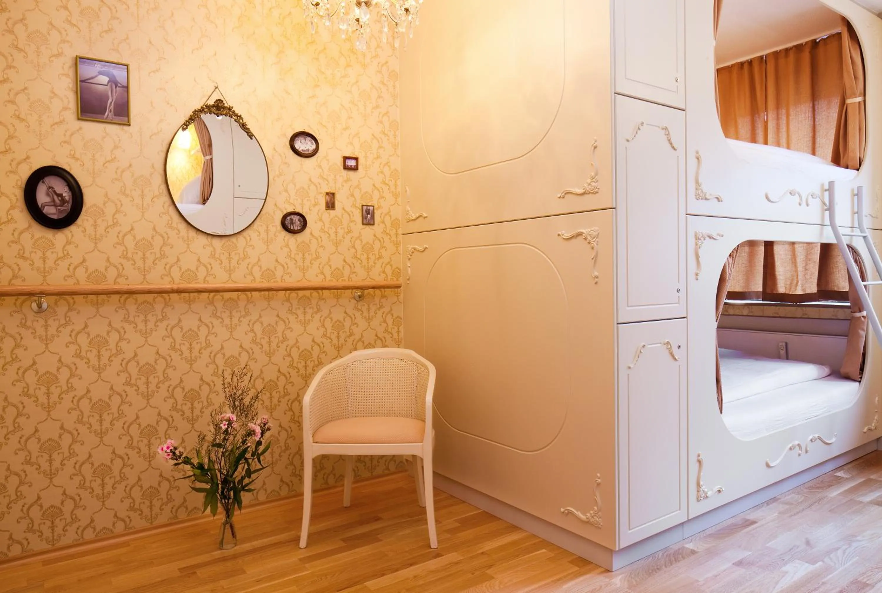 Bed in Hostel die Wohngemeinschaft