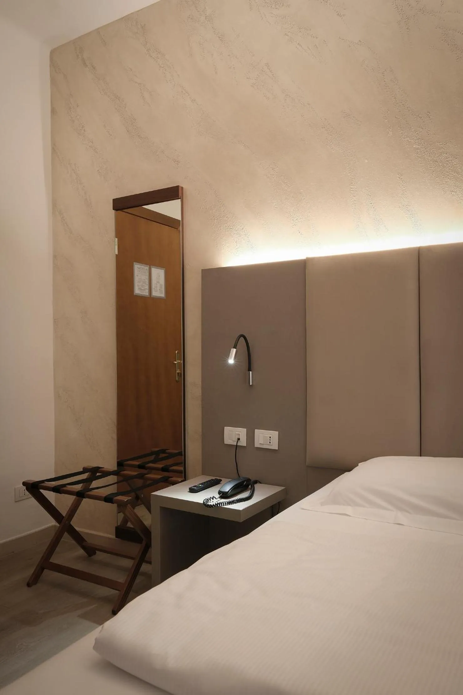 Bed in Hotel Margherita