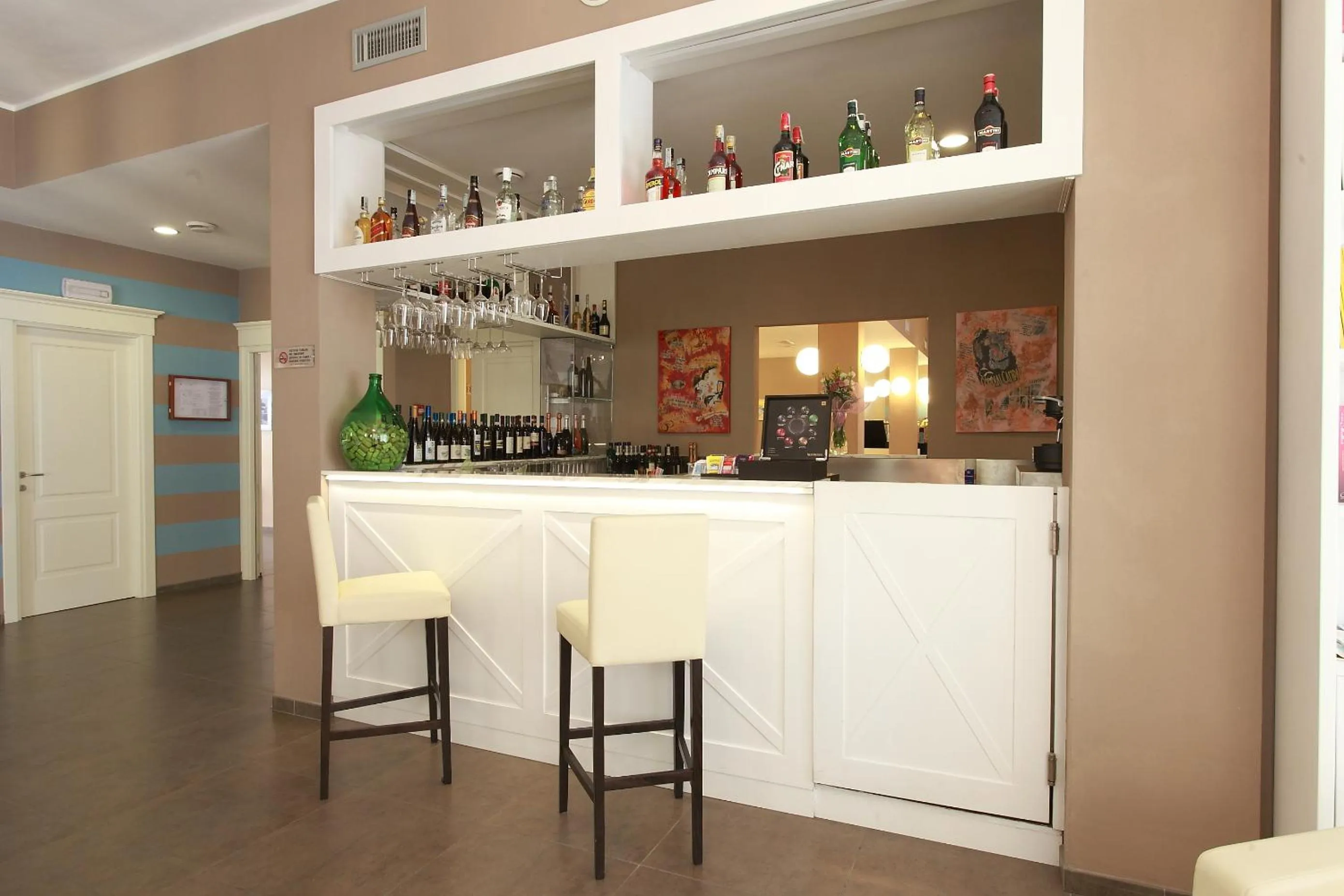 Lobby or reception in Hotel Margherita