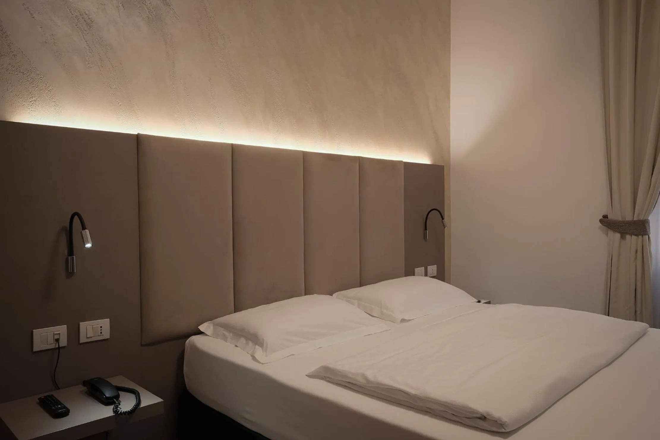 Bed in Hotel Margherita