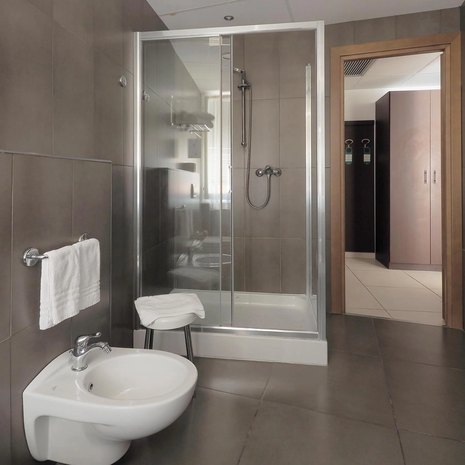 Shower in Hotel Margherita