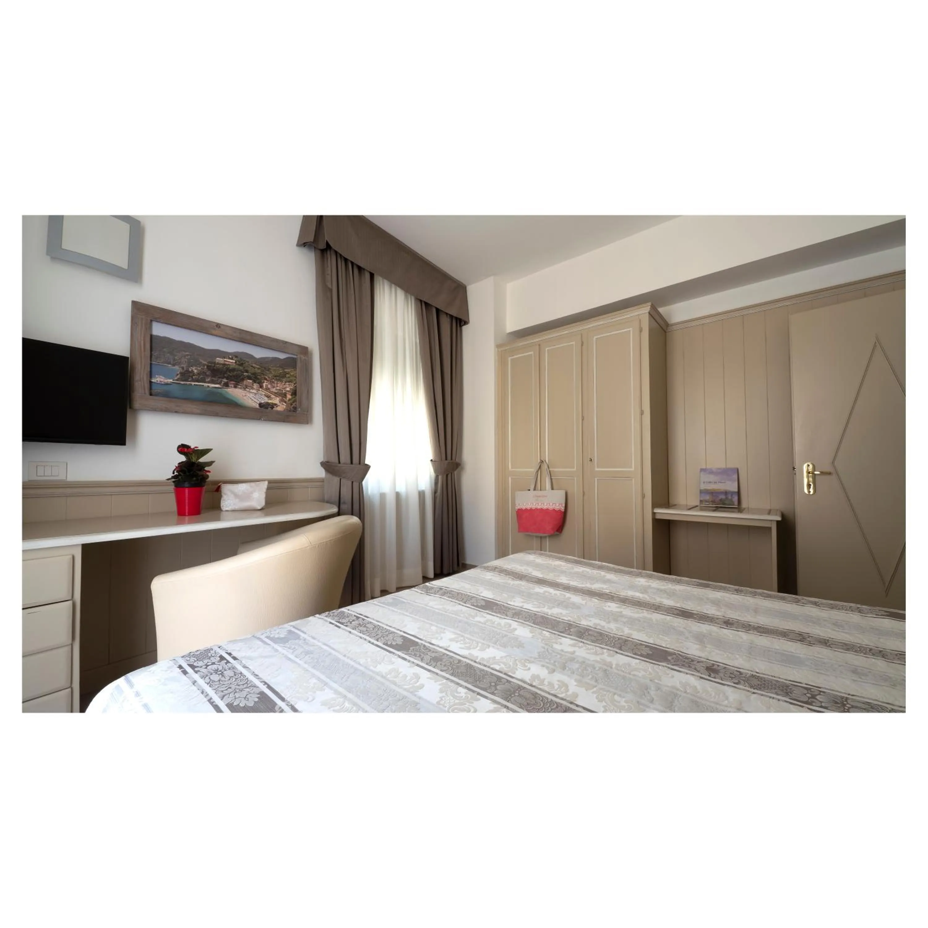 Bed in Hotel Margherita