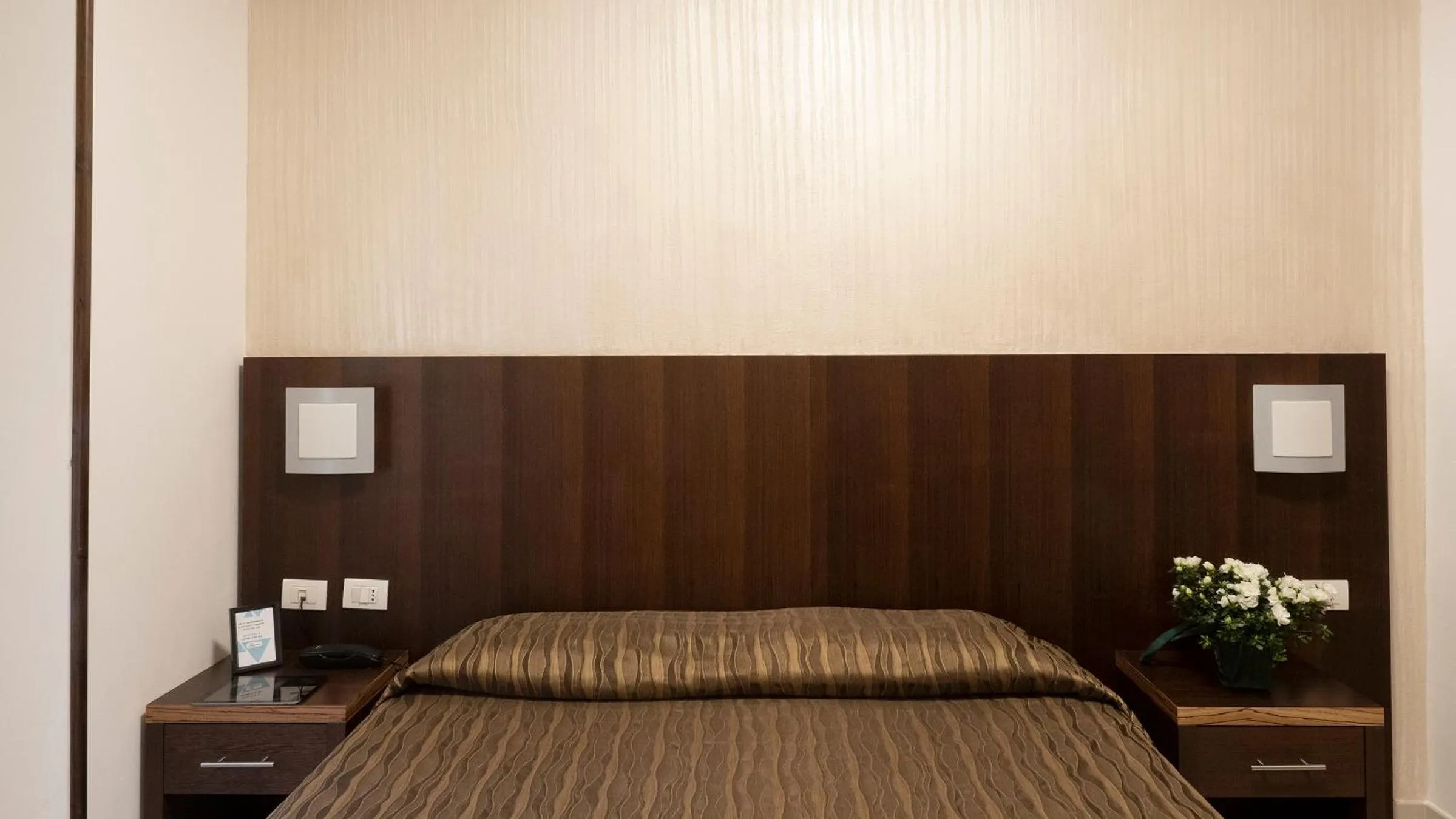 Bed in Hotel Margherita