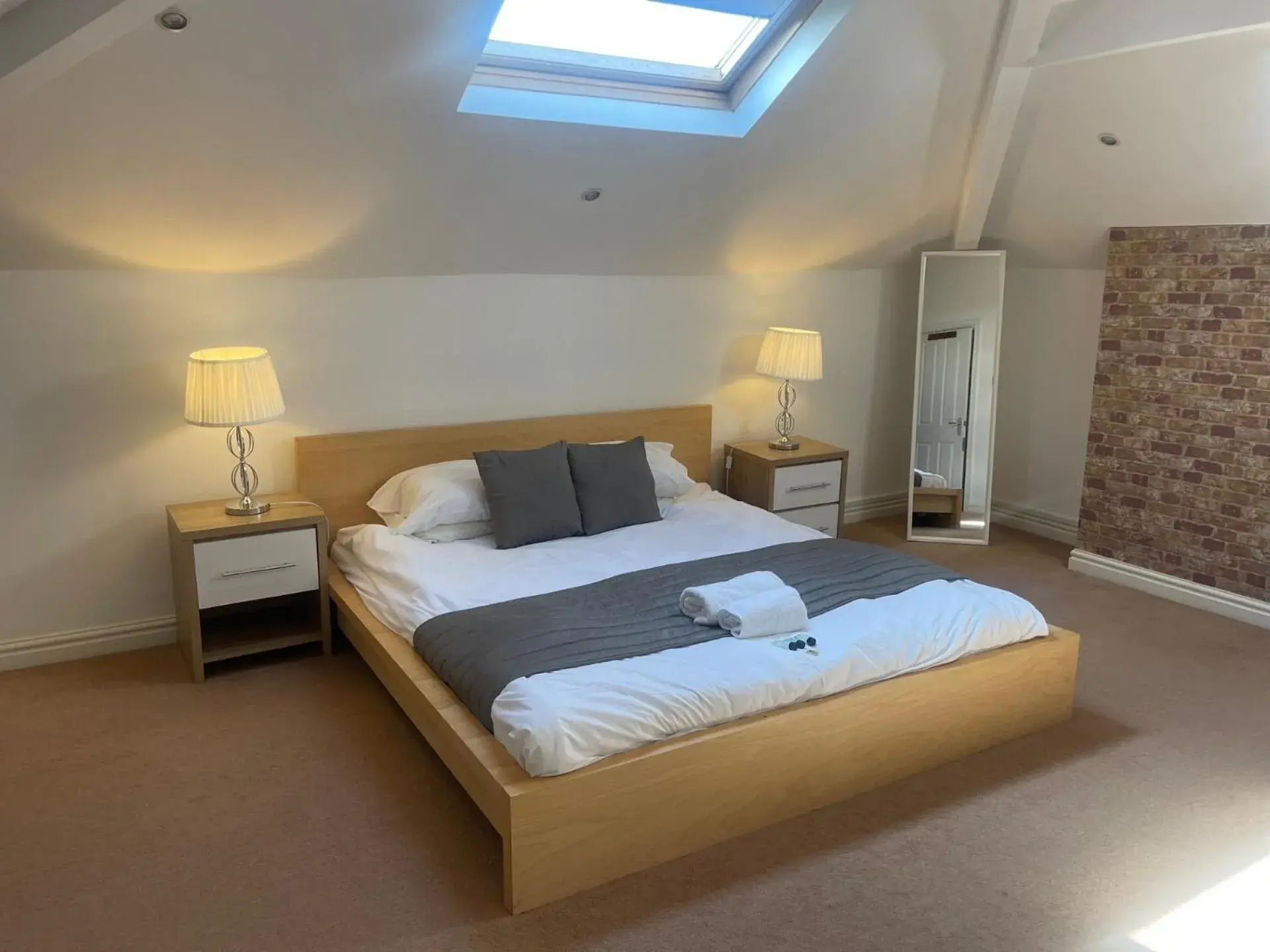 Bedroom, Bed in Beach House 3 Bed Penthouse Apartment Bedroom, Bed in Beach House 3 Bed Penthouse Apartment