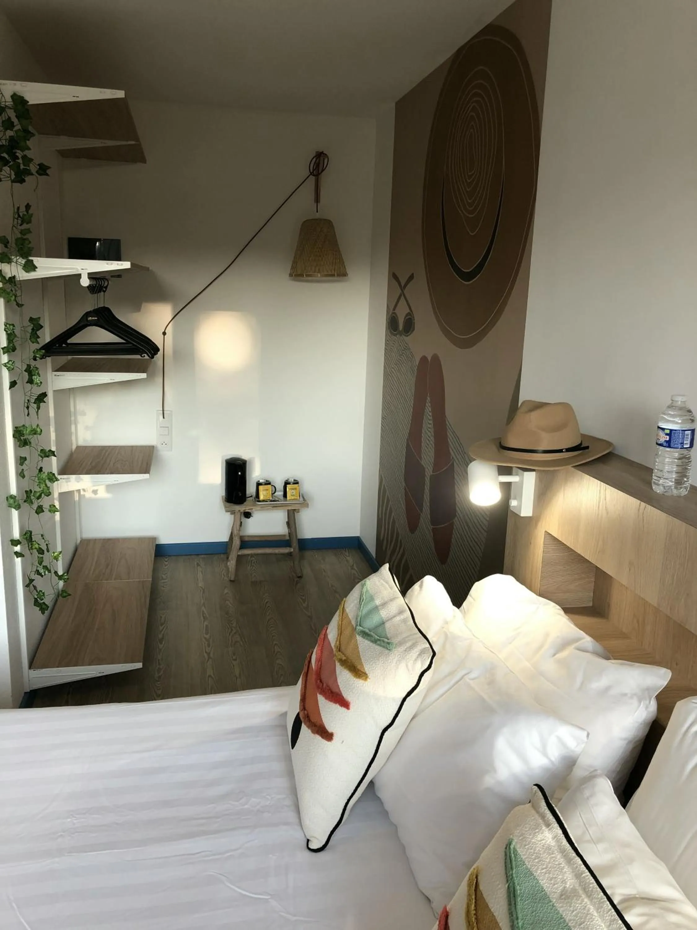 Bed in Hôtel Heod - Binic - Saint-Quay-Portrieux