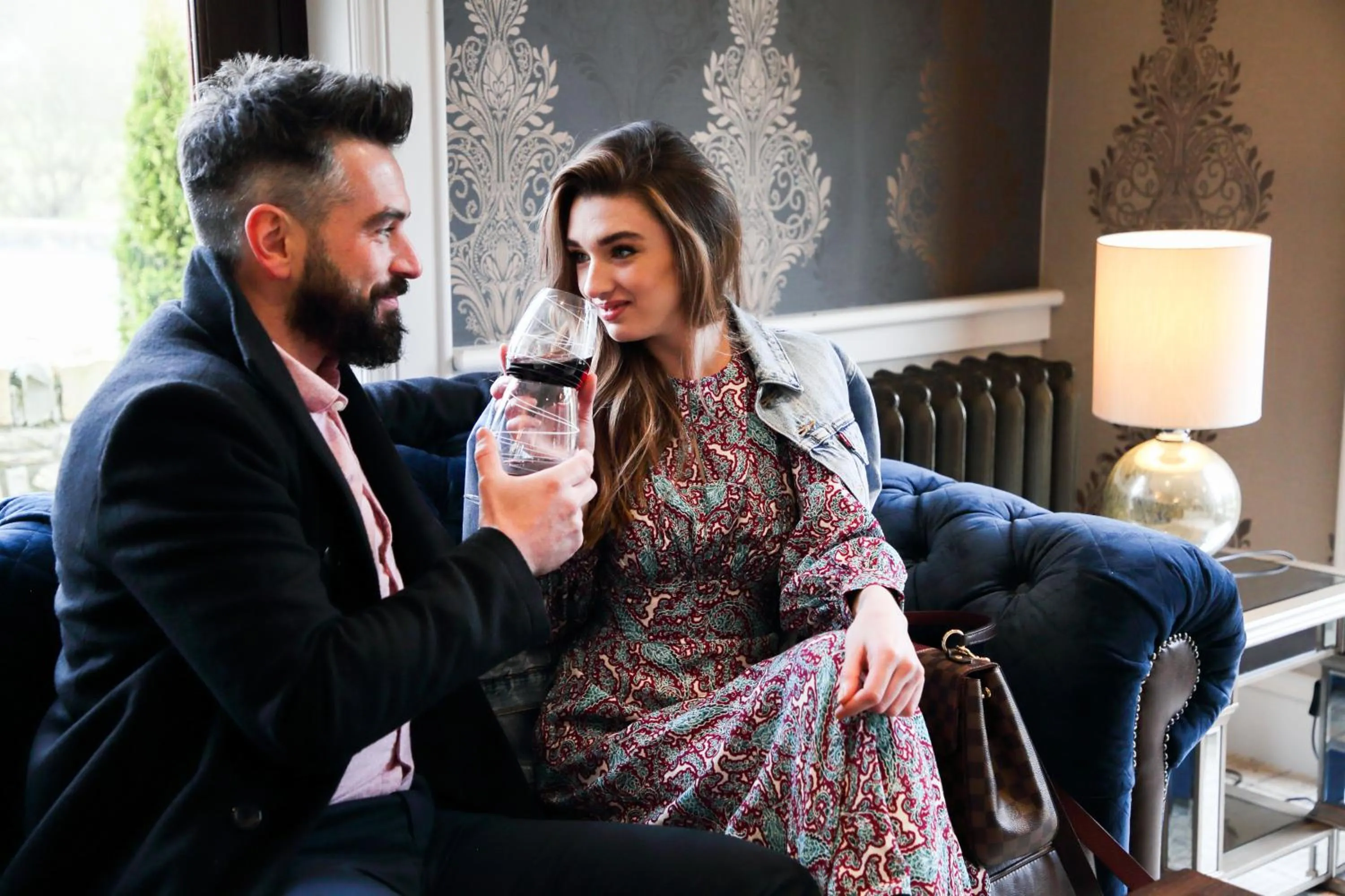 Seating area in Mulroy Woods Hotel